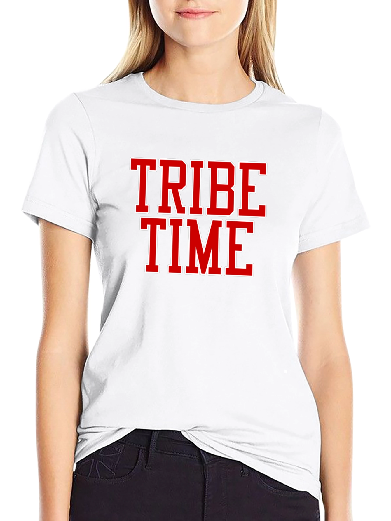 Black Tribe Time Black Graphic Tee view 9