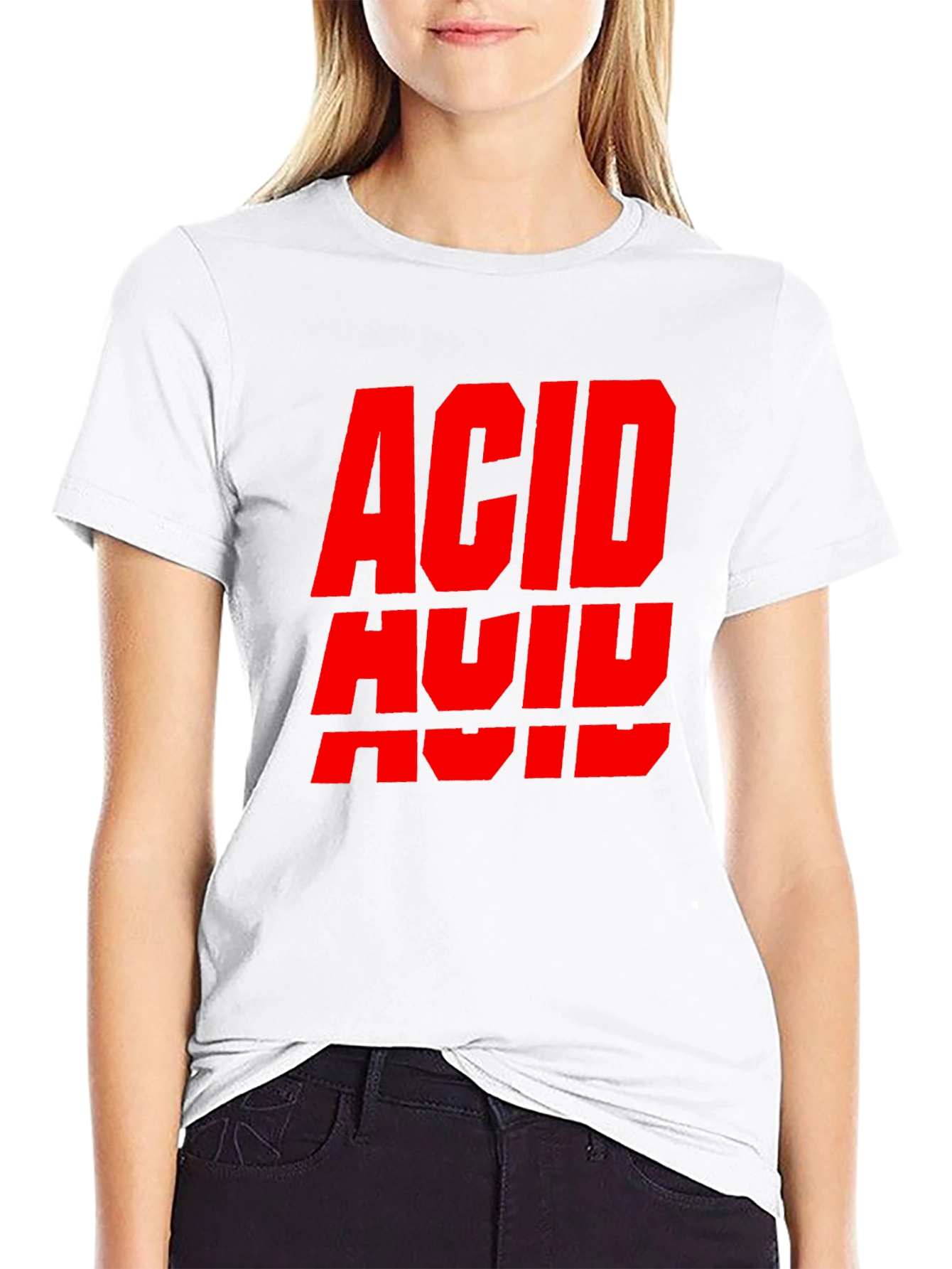 Black Acid House Rave Black T-Shirt view 9