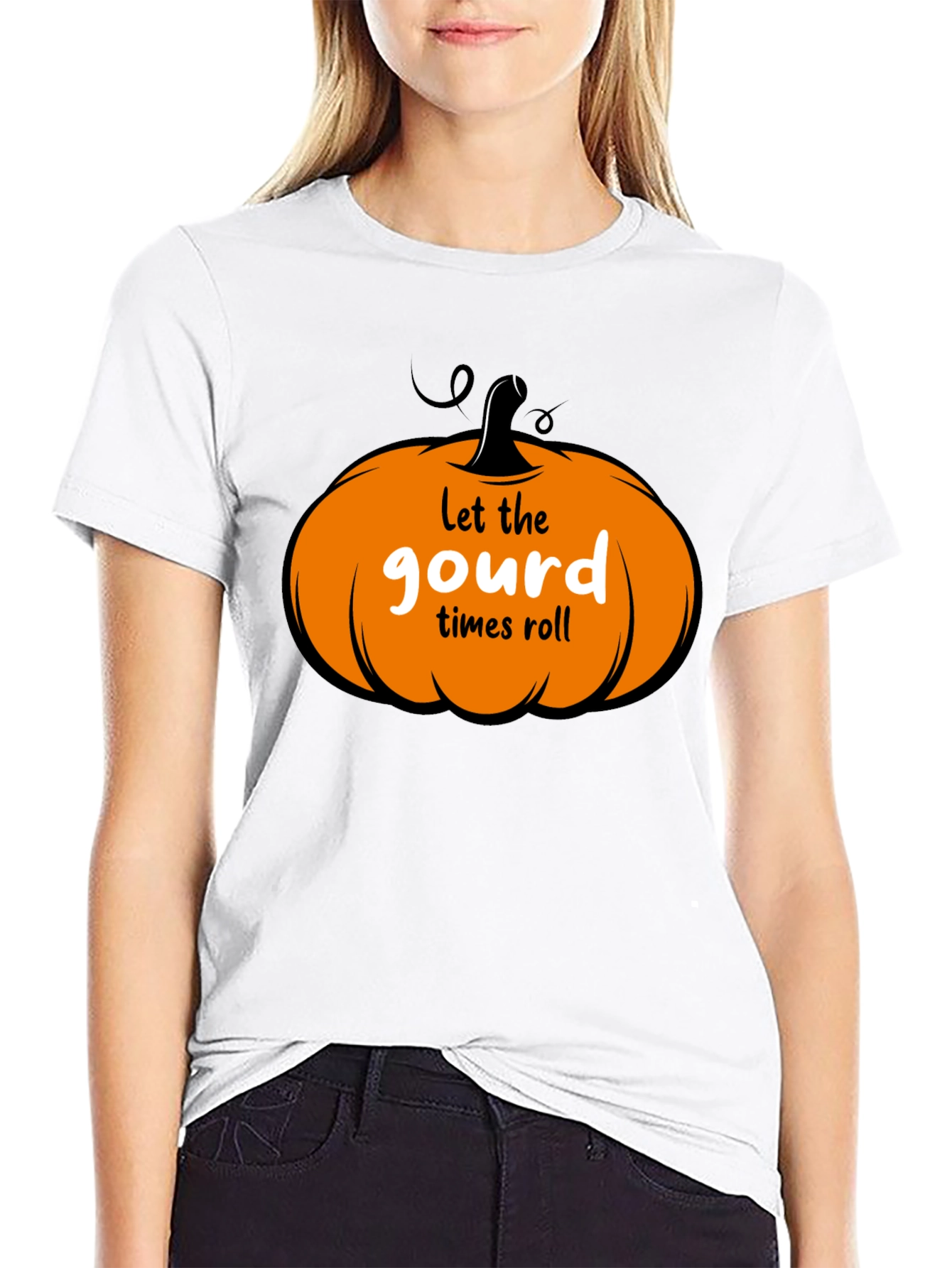 Let The Gourd Times Roll Black T-shirt - 9