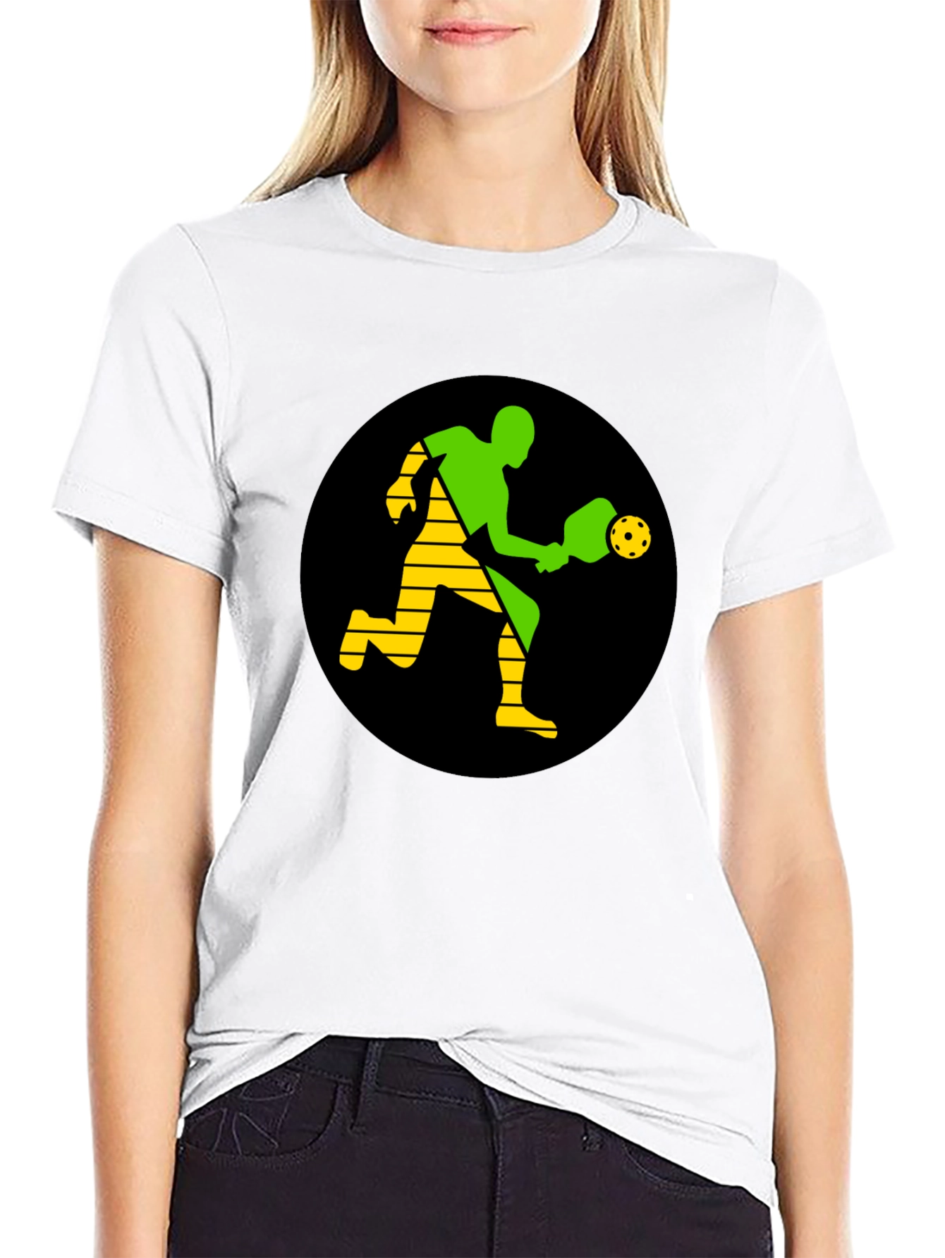 Pickleball Player Graphic Tee - 9