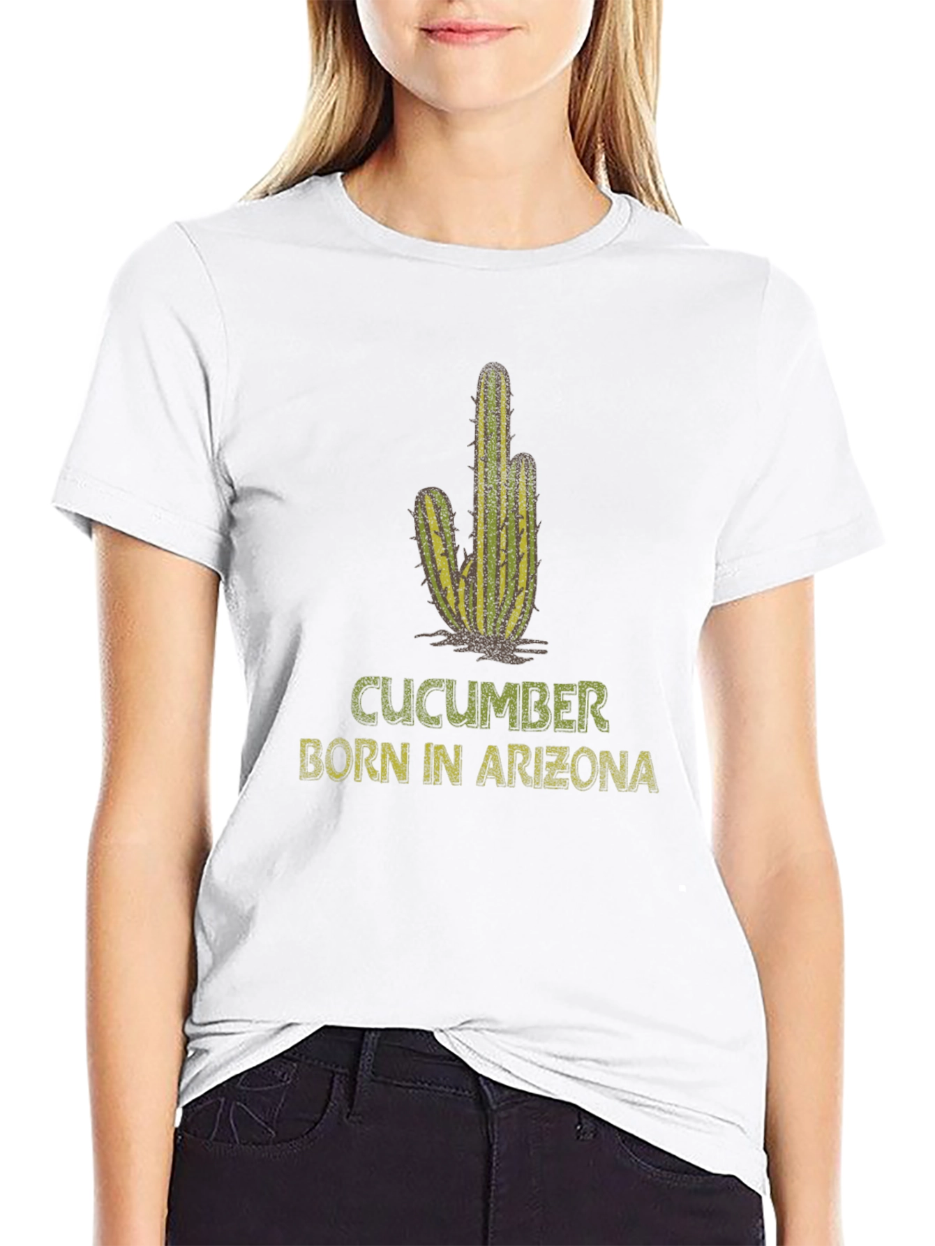 Black CUCUMBER Born in Arizona Black Tee view 9