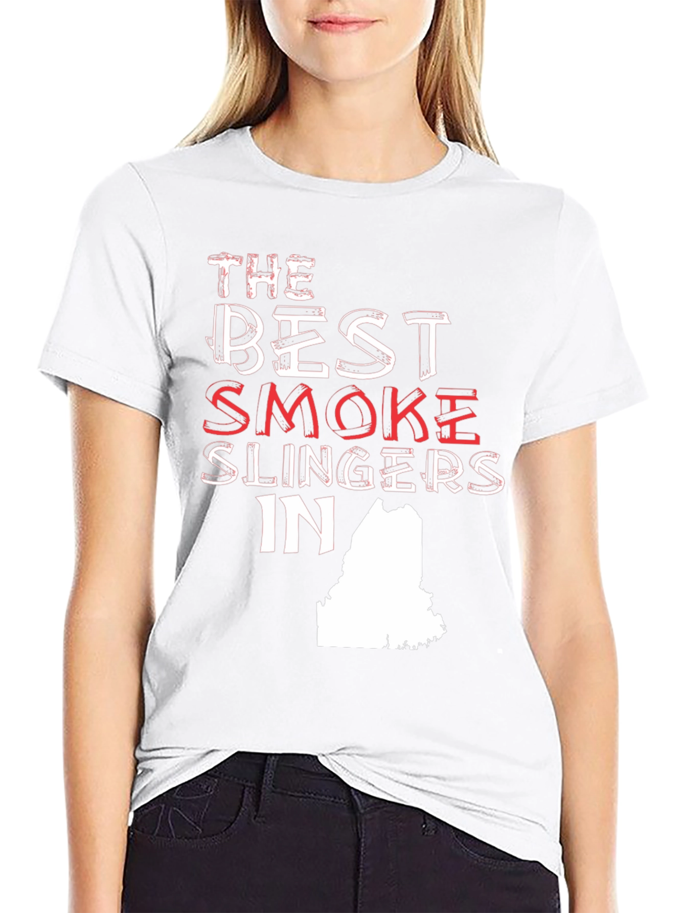 Black Best Smoke Slingers T-Shirt  view 9