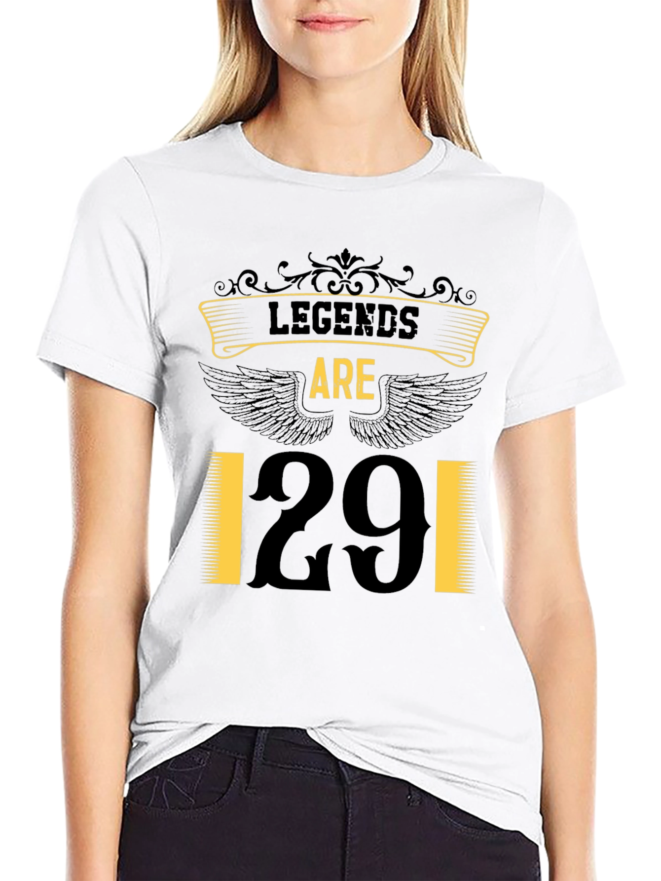 Black Legends Are 29 T-Shirt view 9