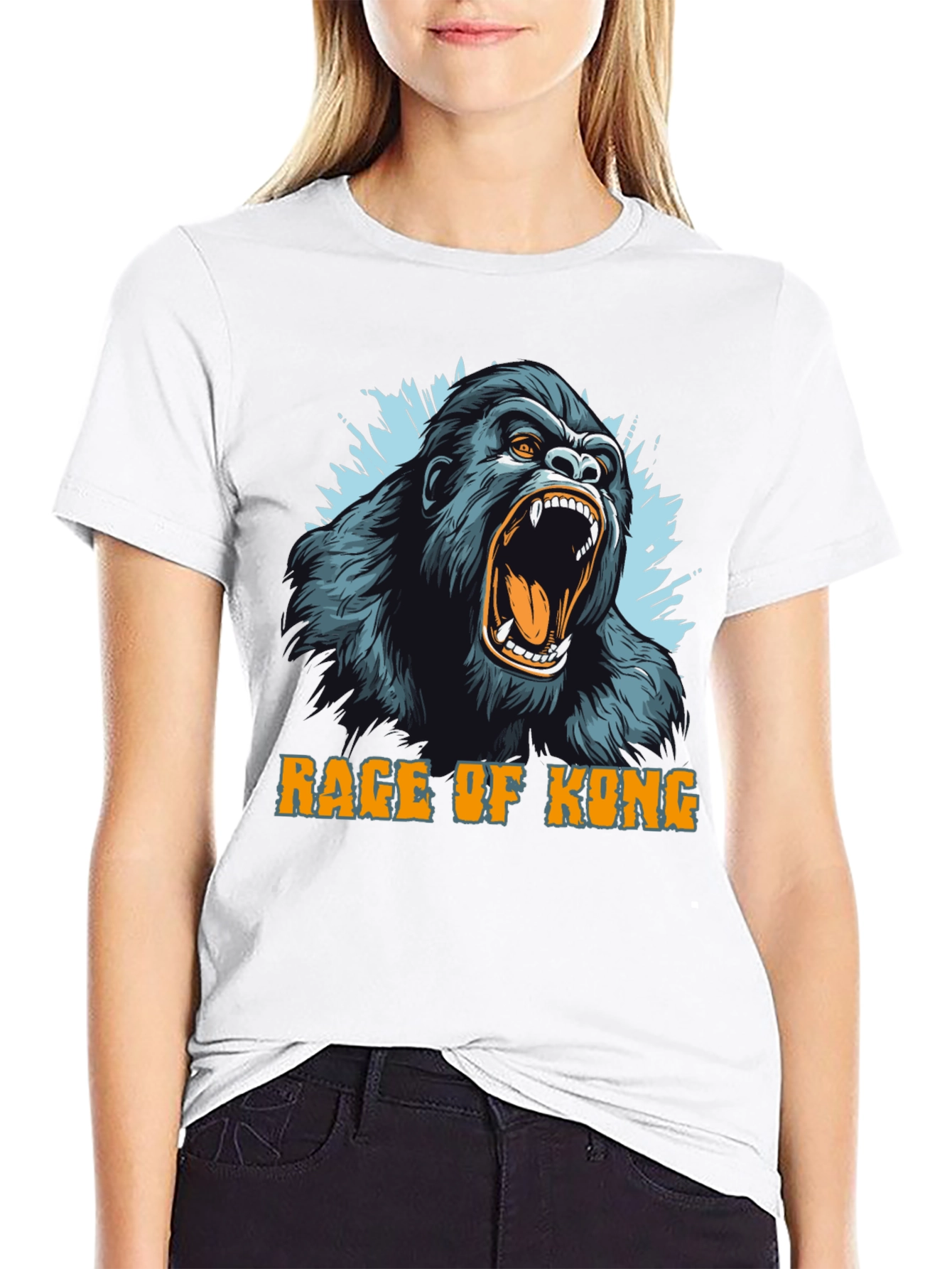 Black Rage of Kong Graphic Tee view 9