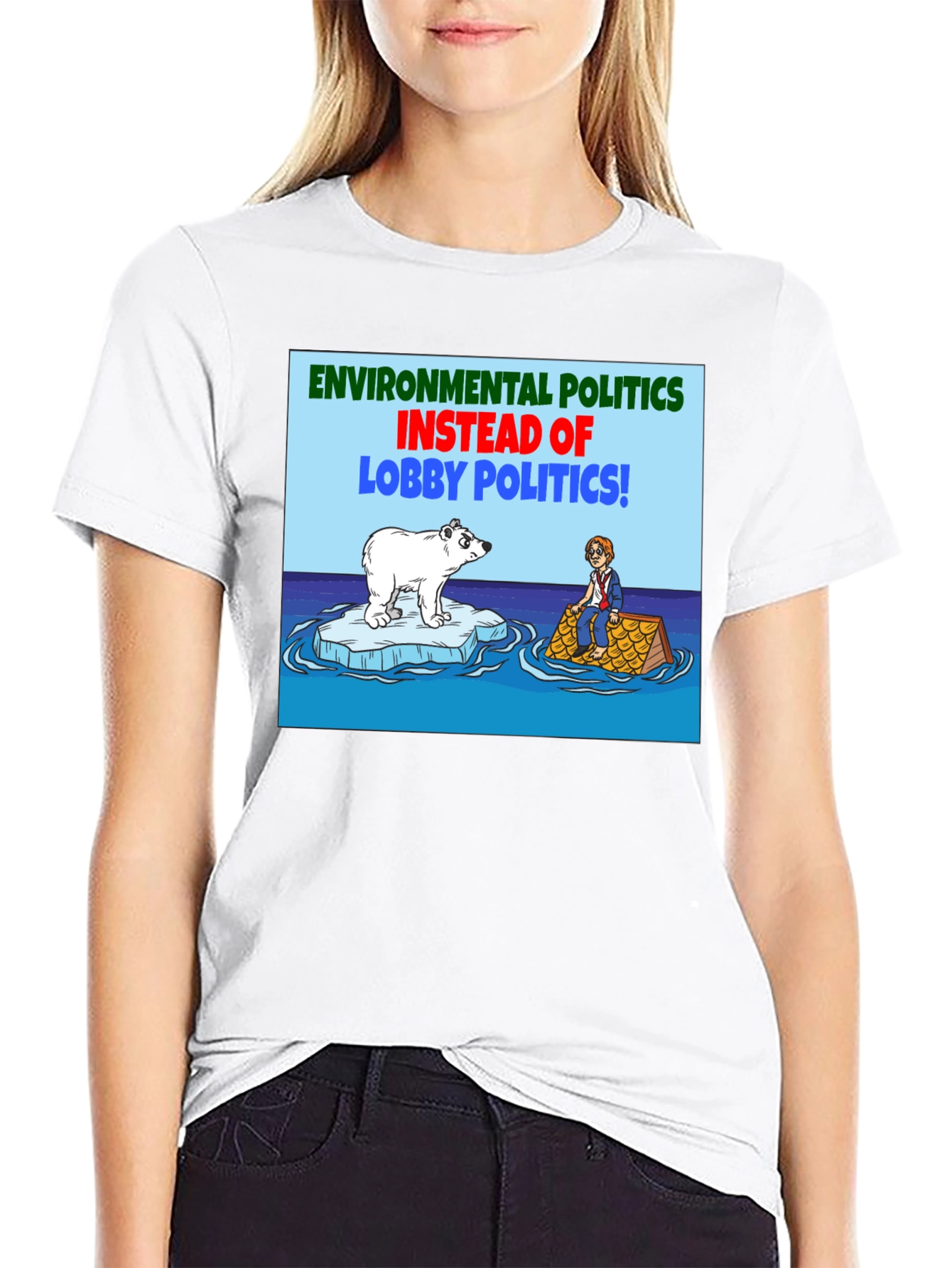 Black Environmental Politics T-Shirt view 9