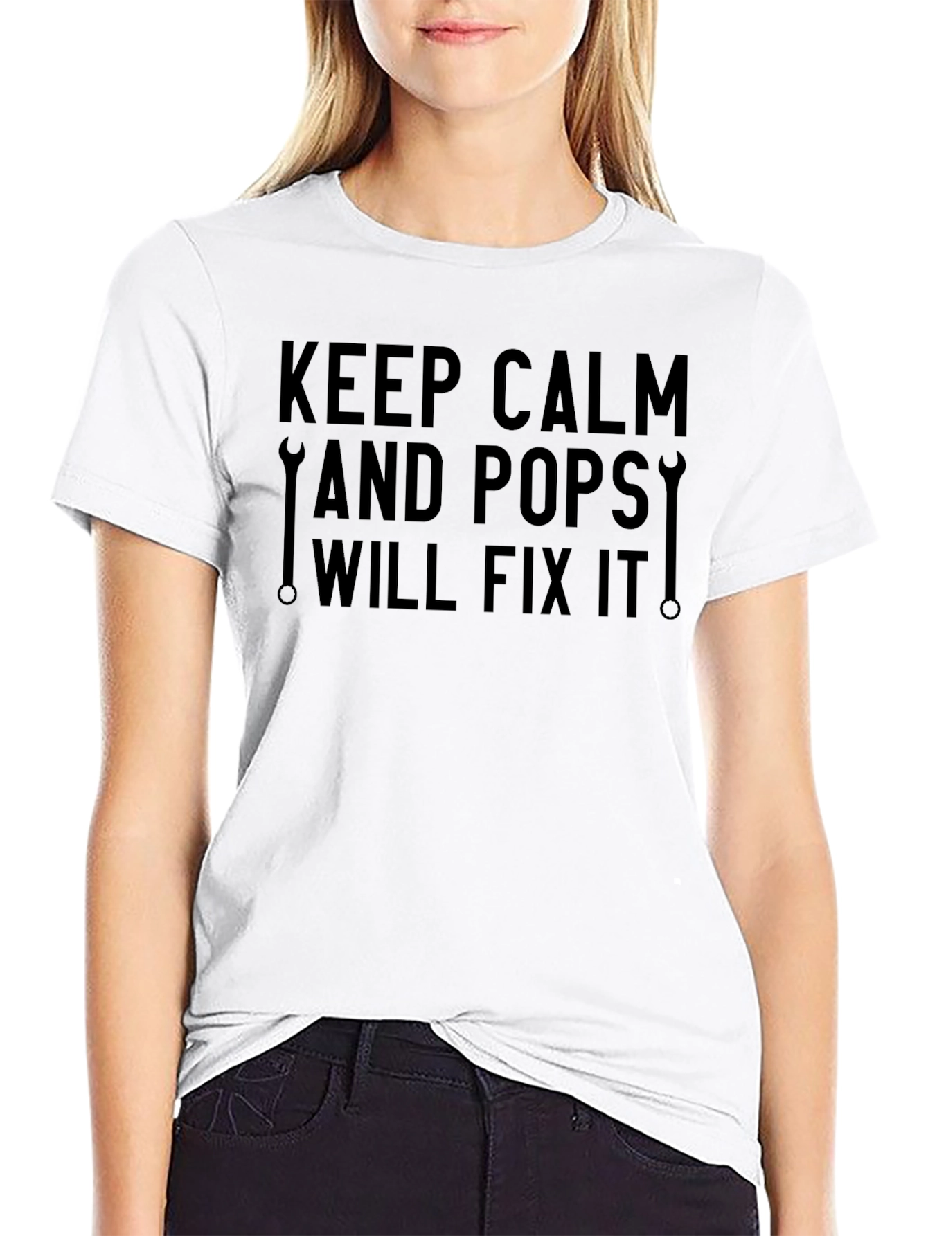 Keep Calm Pops Will Fix It T-Shirt - 9