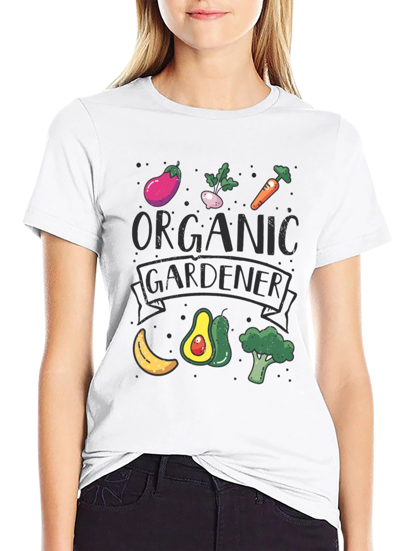 Organic Gardener Graphic T-Shirt - Black - 9