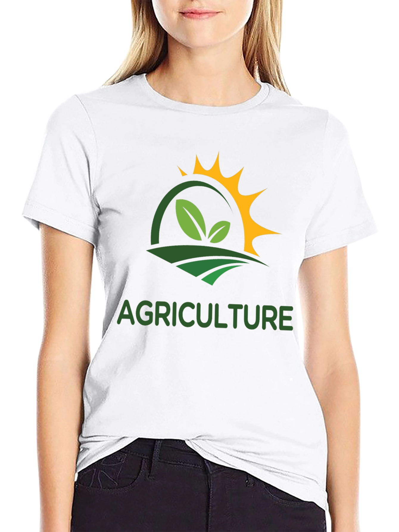 Black Agriculture Graphic T-Shirt - Farm & Nature Design view 9