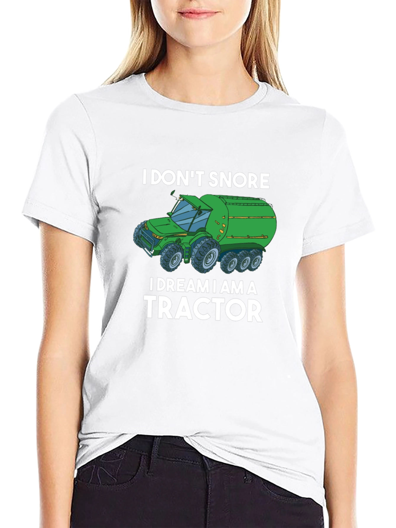 I Dream I Am A Tractor Graphic Tee - 9