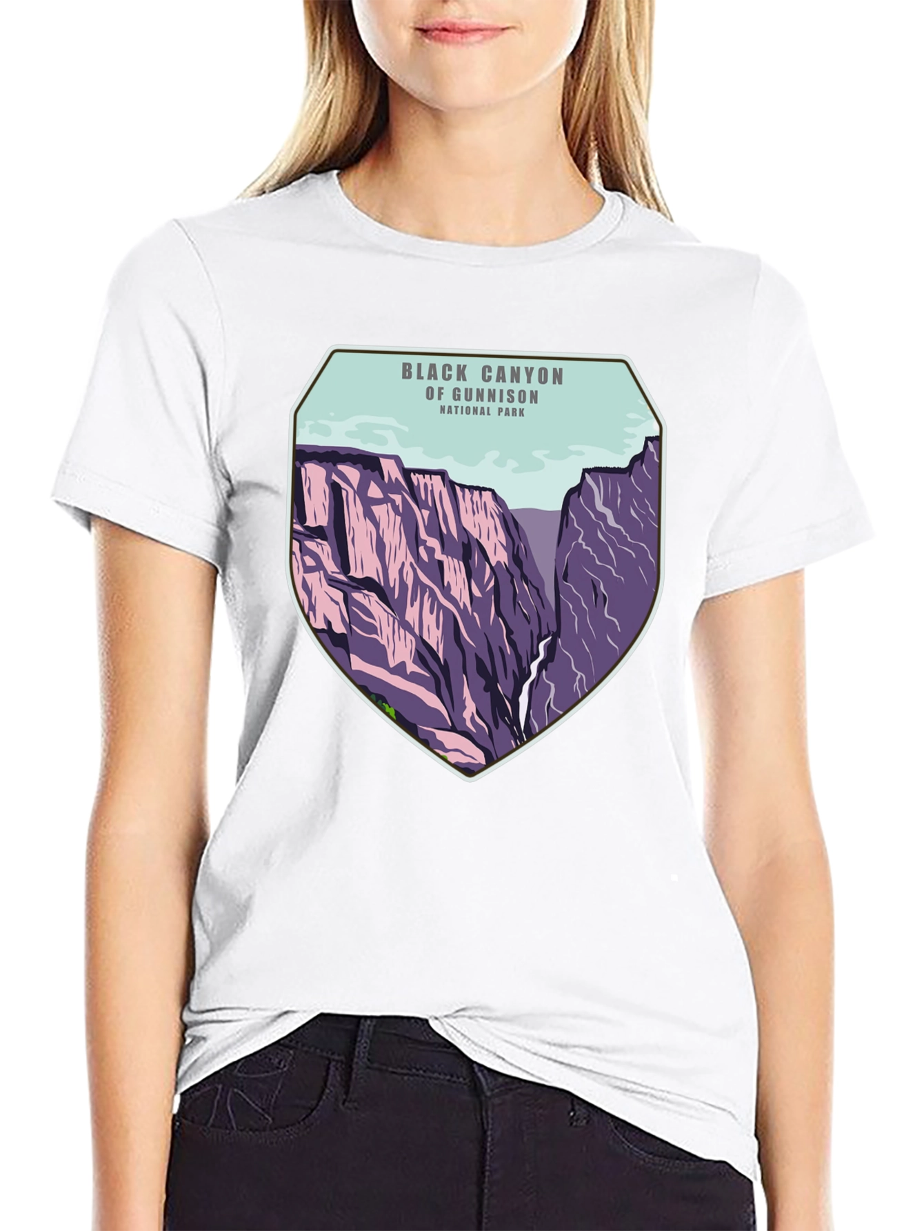 Black Canyon Gunnison National Park T-Shirt - 9