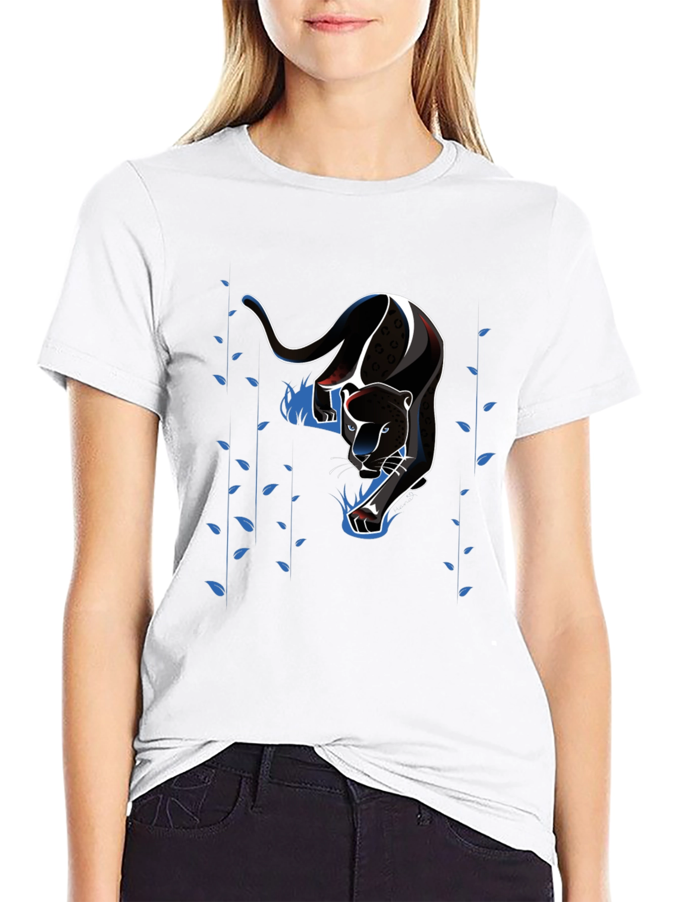 Black Black Panther Graphic Tee - Men's Short Sleeve view 9