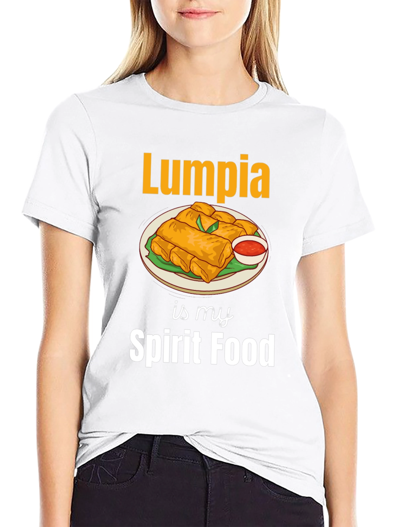 Lumpia is My Spirit Food T-Shirt - 9