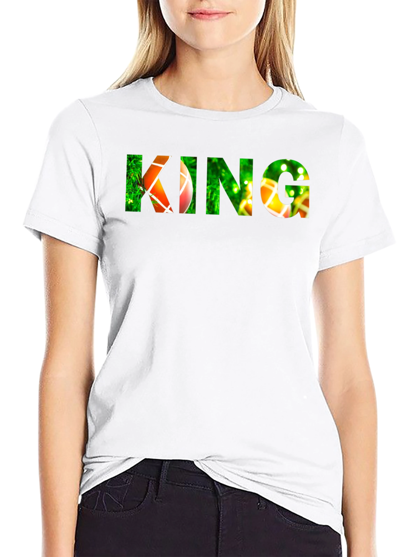 Black King Graphic Tee - Novelty Design view 9