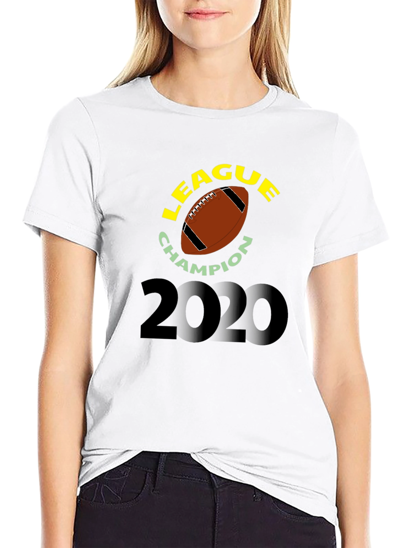 Black League Champion 2020 T-Shirt view 9