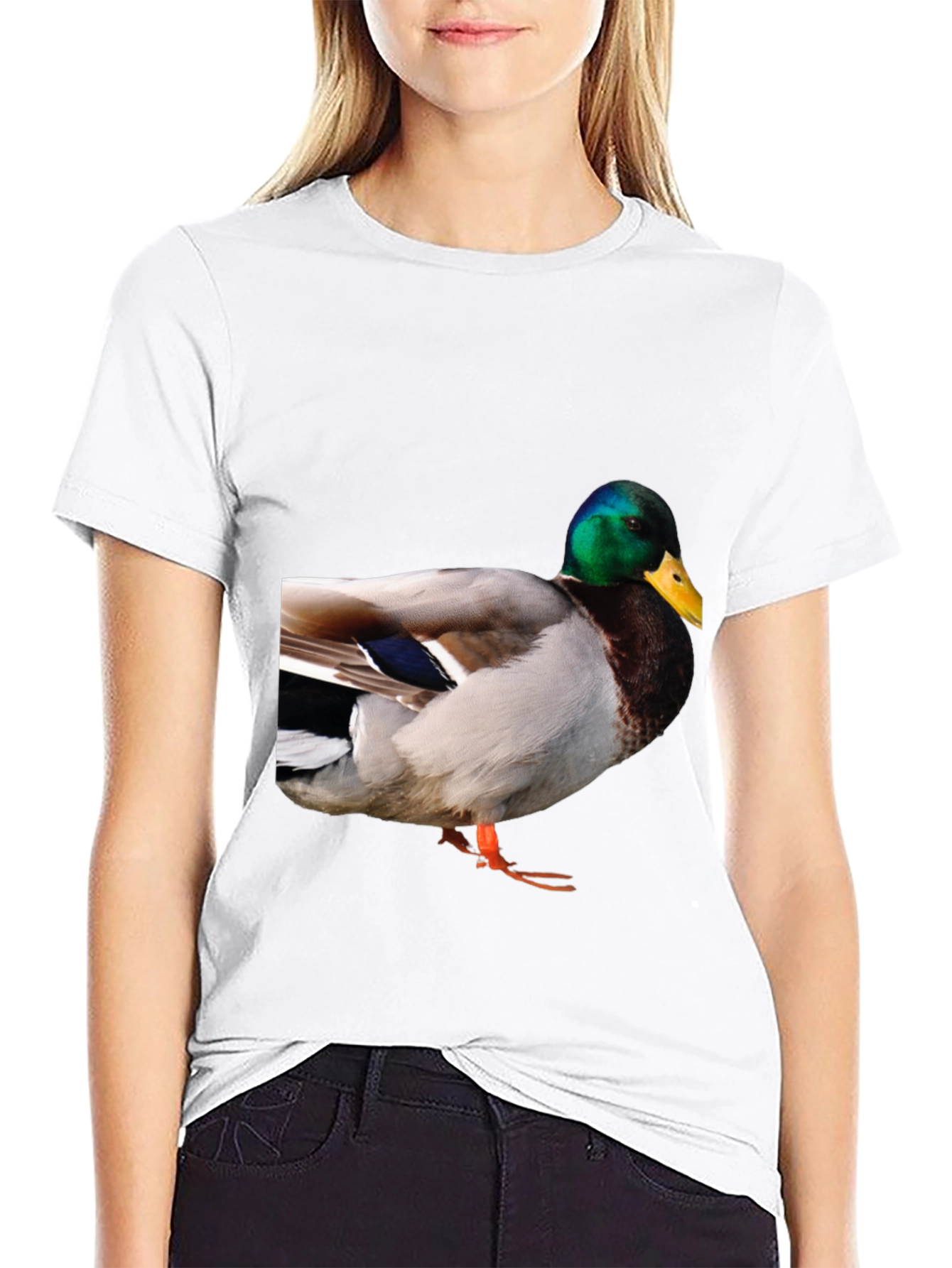 Black Duck Graphic T-Shirt - Men's Black Tee view 9