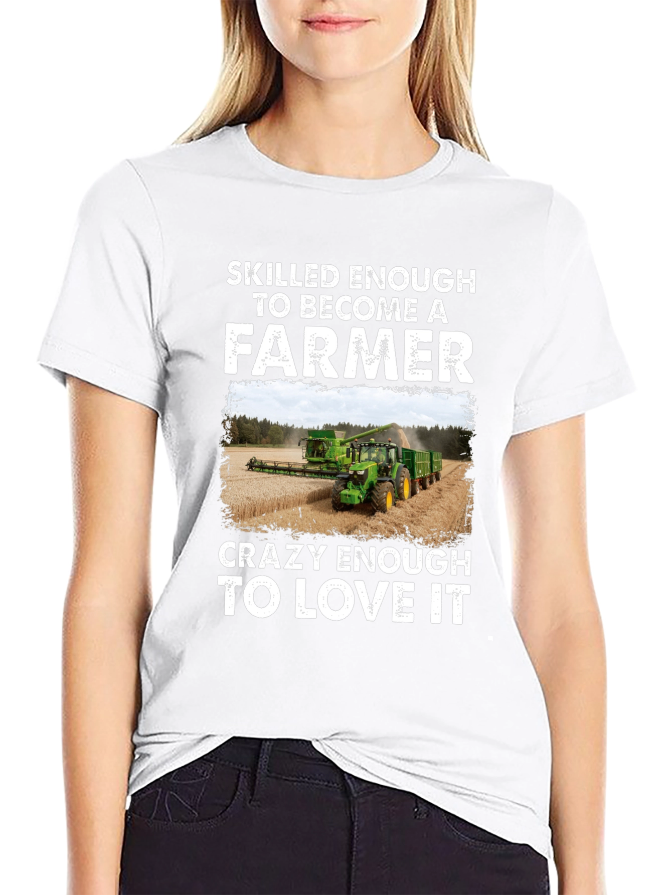 Skilled Enough to Be a Farmer T-Shirt - 9