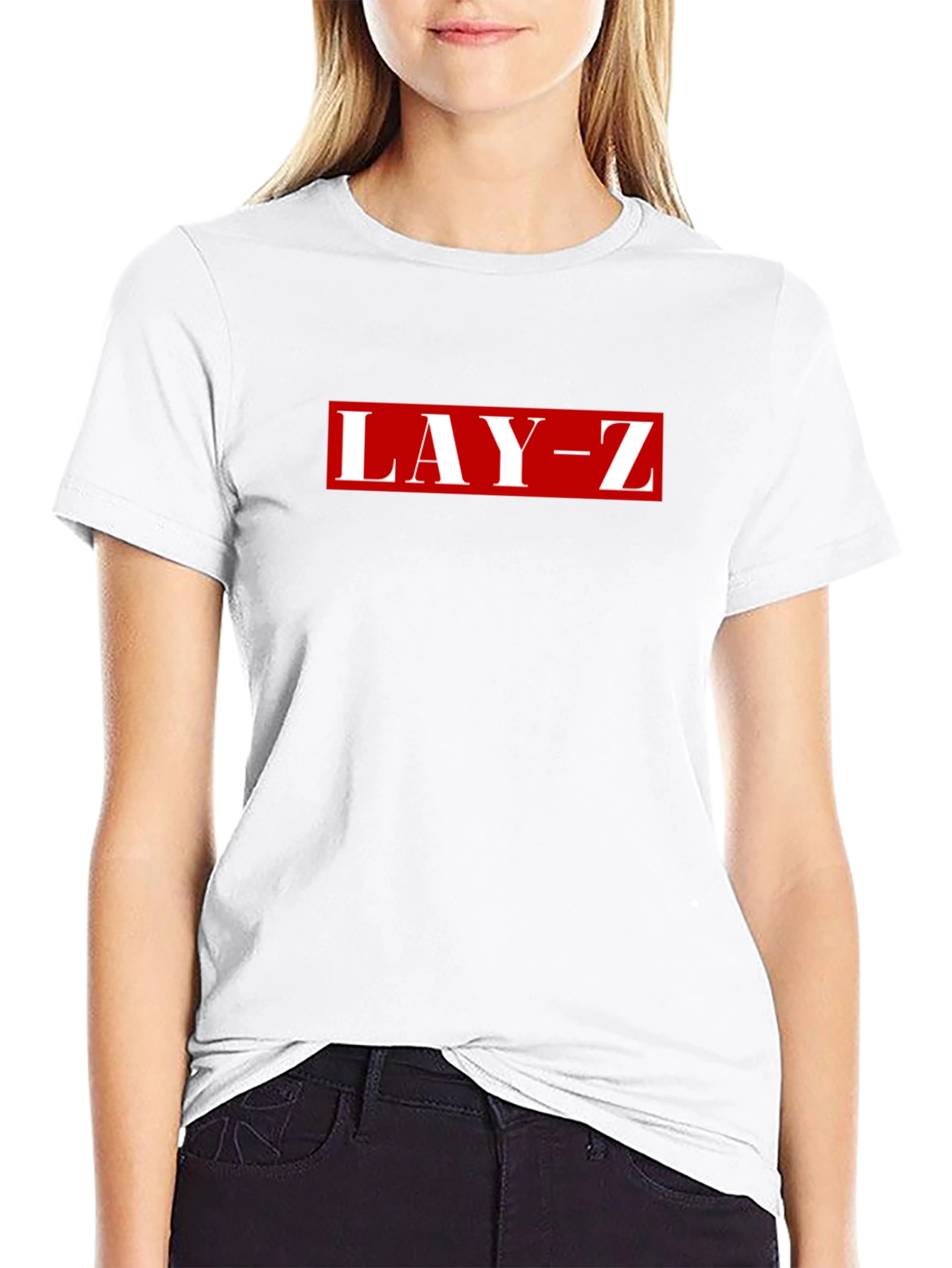 Black LAY-Z Graphic Tee - Cool & Comfy view 9