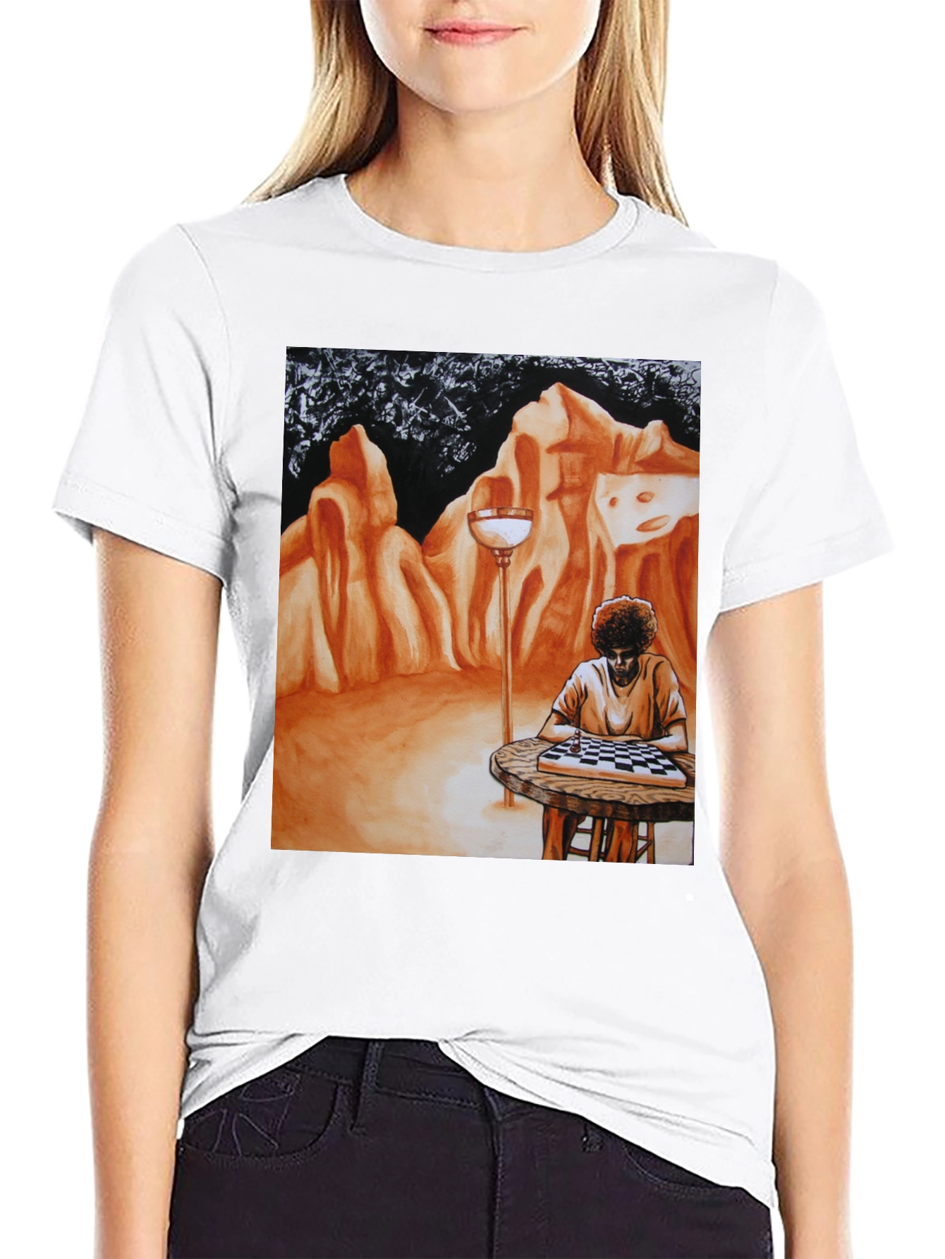 Artistic Chess Player T-Shirt - 9