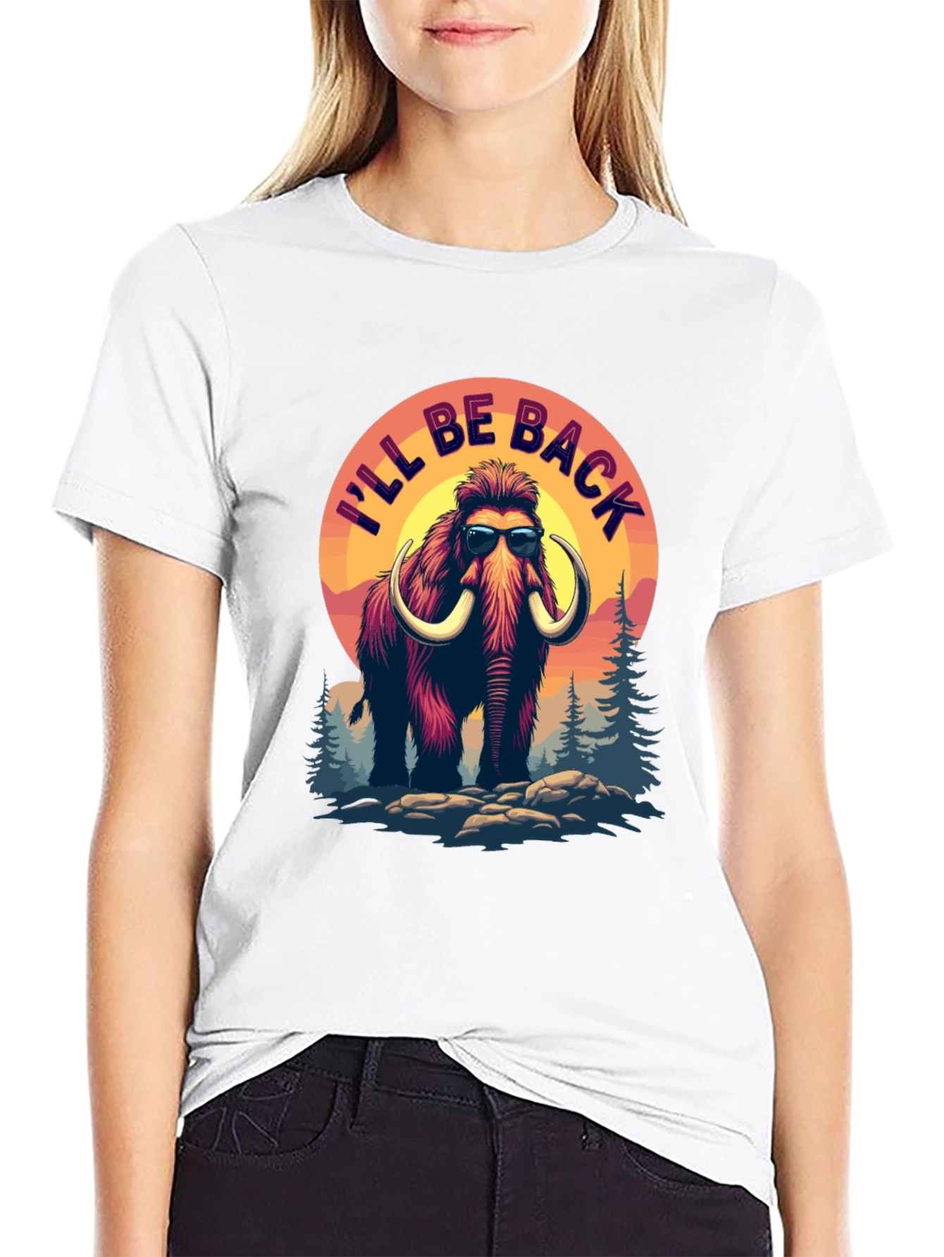 Black Mammoth "I'll Be Back" Graphic Tee view 9