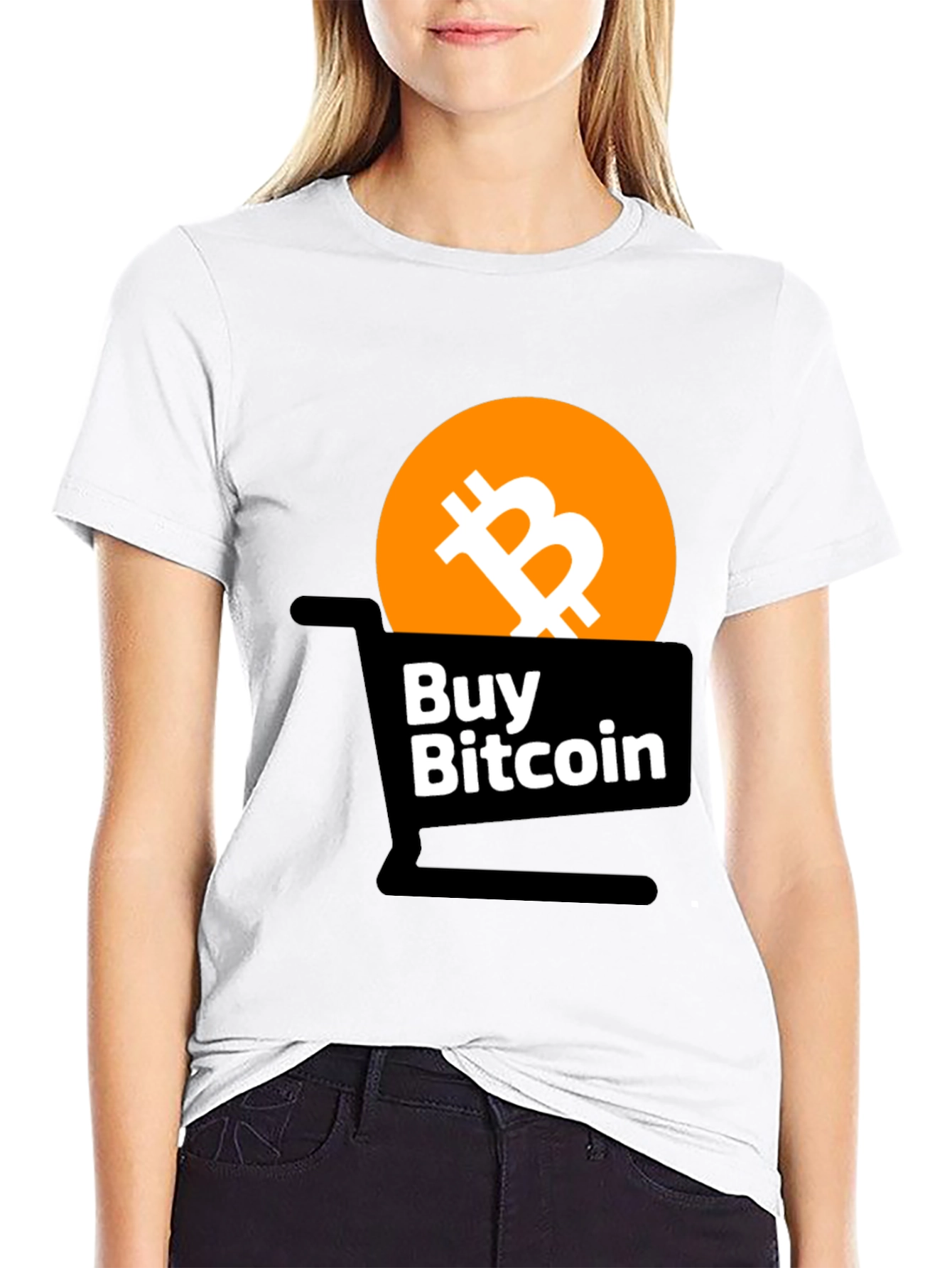 Buy Bitcoin Black Graphic Tee - Crypto Lover's Shirt - 9