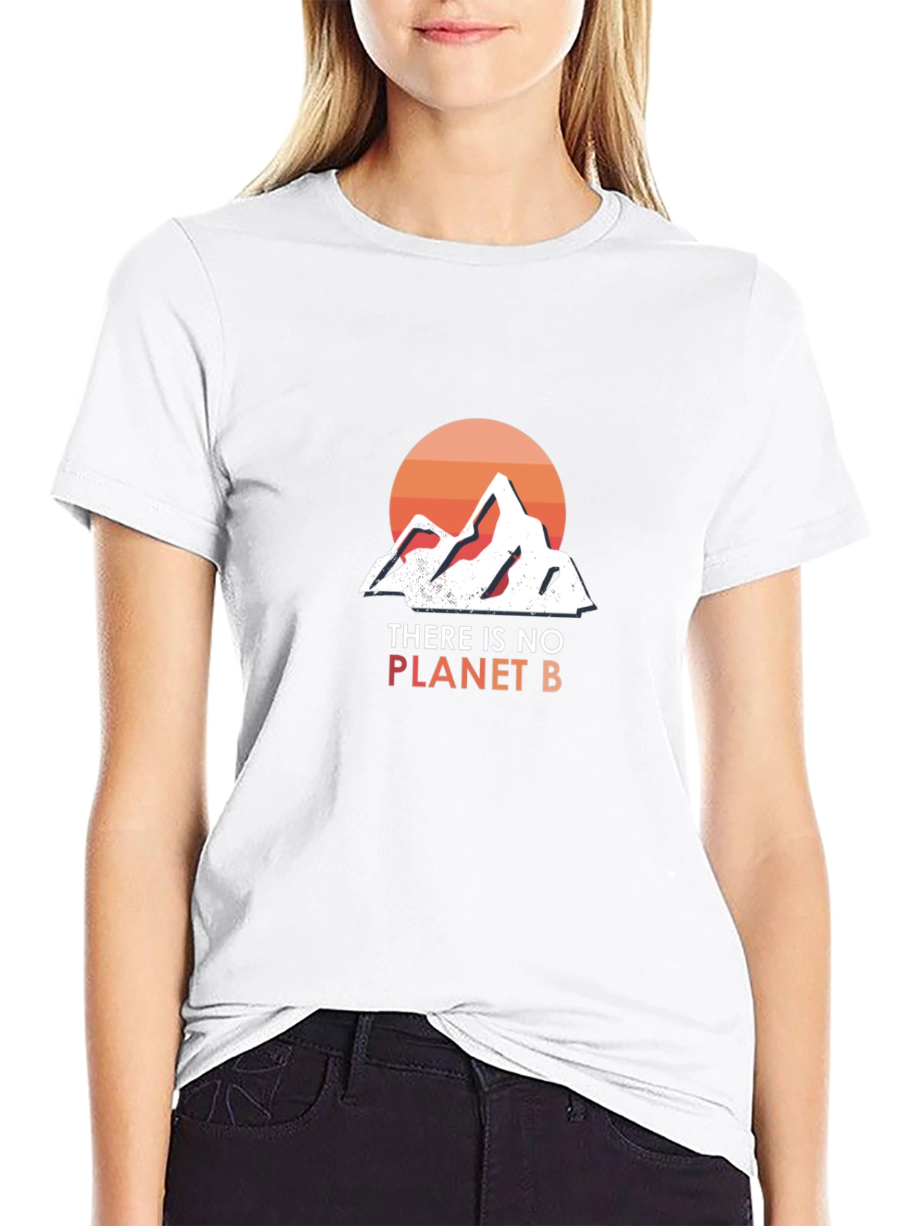 Eco-Friendly 'No Planet B' Graphic Tee - 9