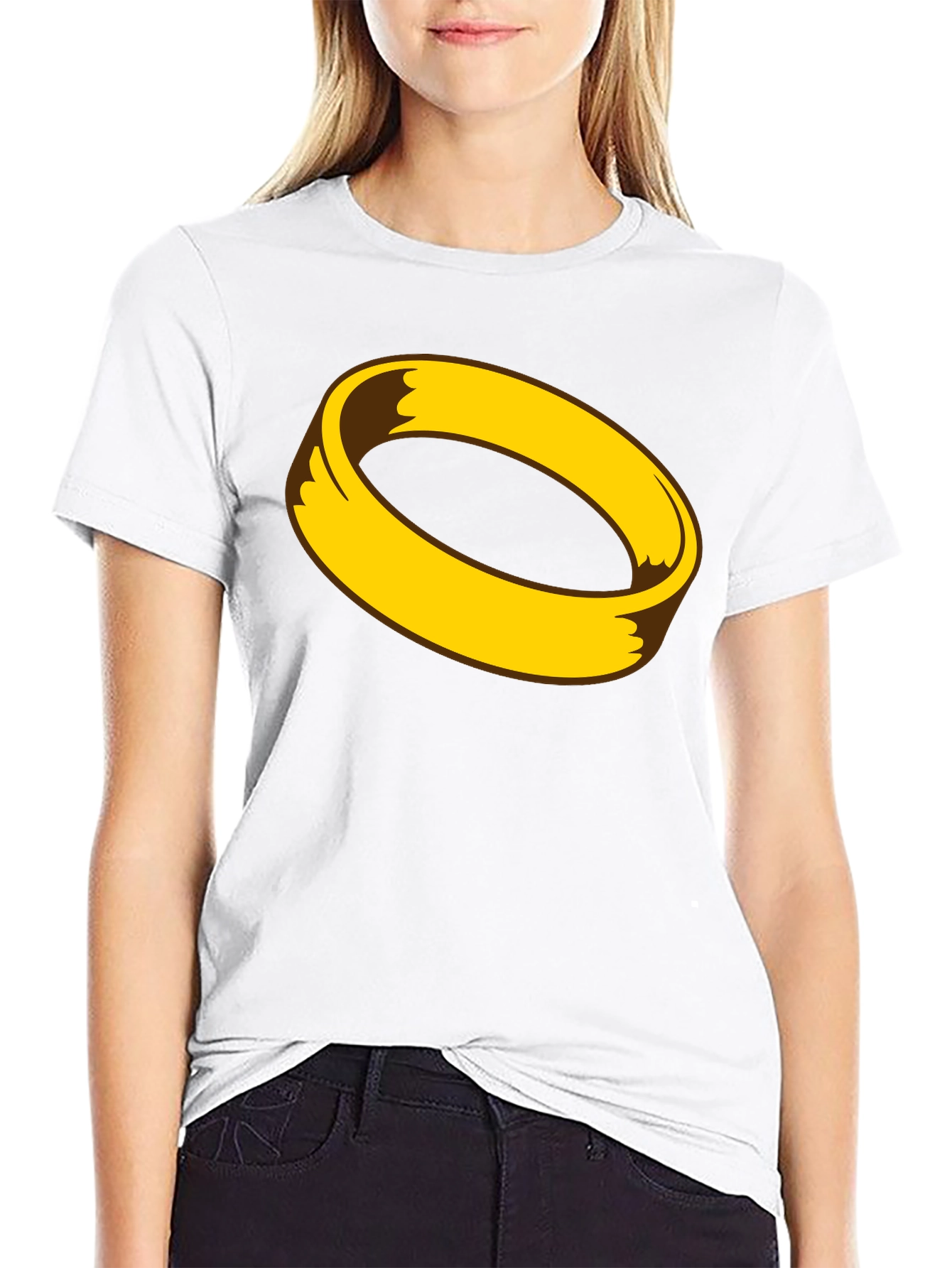 Black Halo Graphic Tee - Black Unisex Shirt view 9