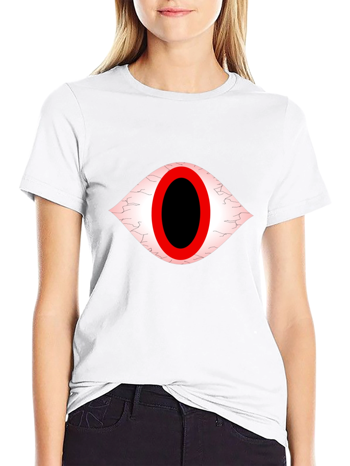 Black Eye See You Graphic Tee - Black view 9