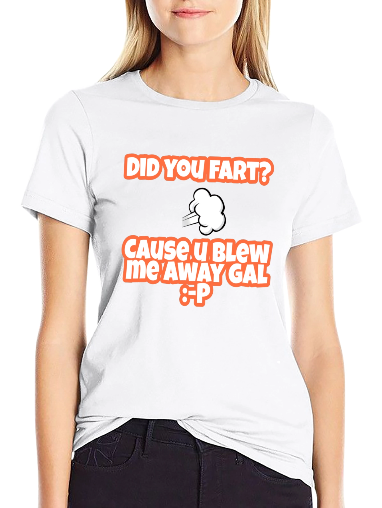 Black Did You Fart T-Shirt Funny Graphic Tee view 9