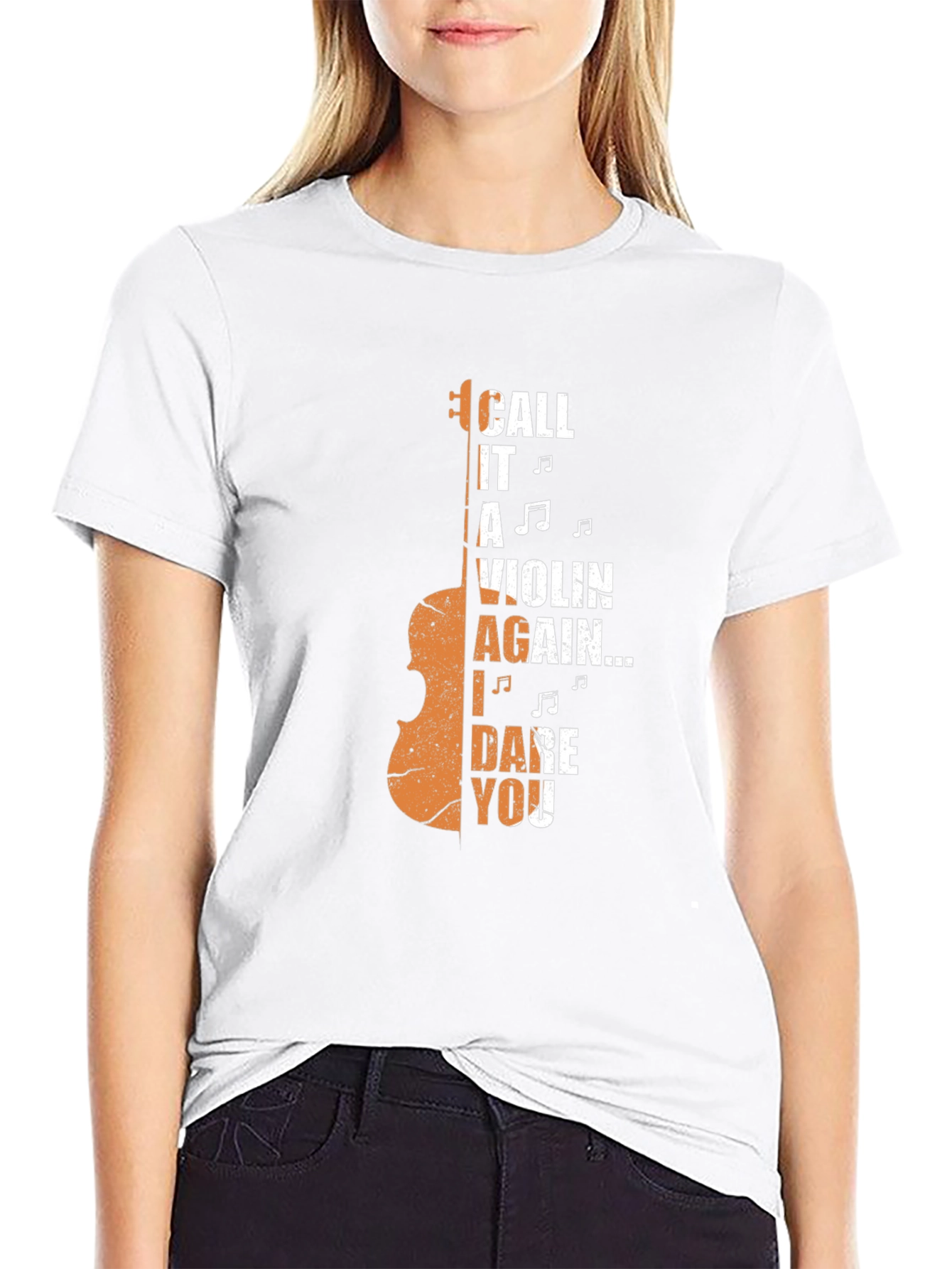 Black Call it a Violin Again T-Shirt view 9