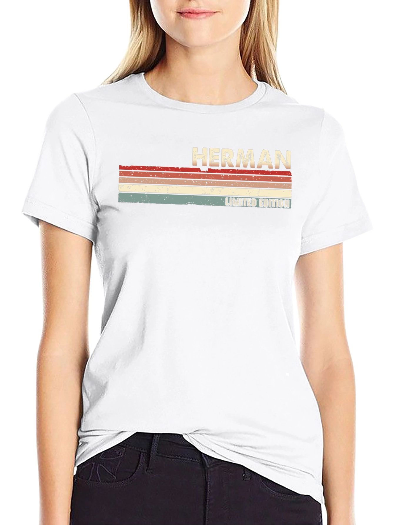 Black Herman Limited Edition Retro T-Shirt view 9