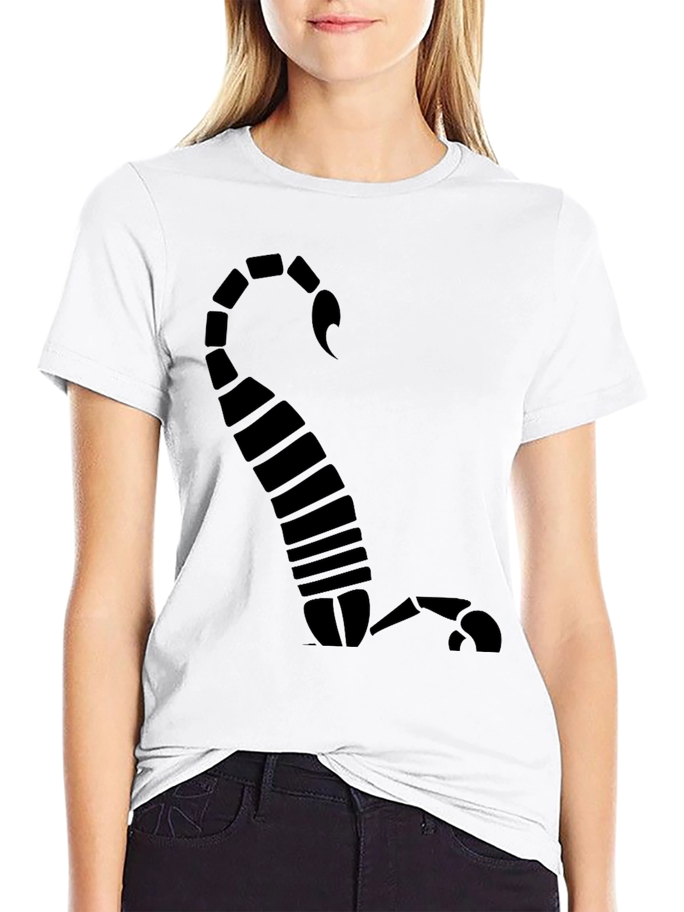 Black Black Scorpion Graphic Tee - Bold Style view 9