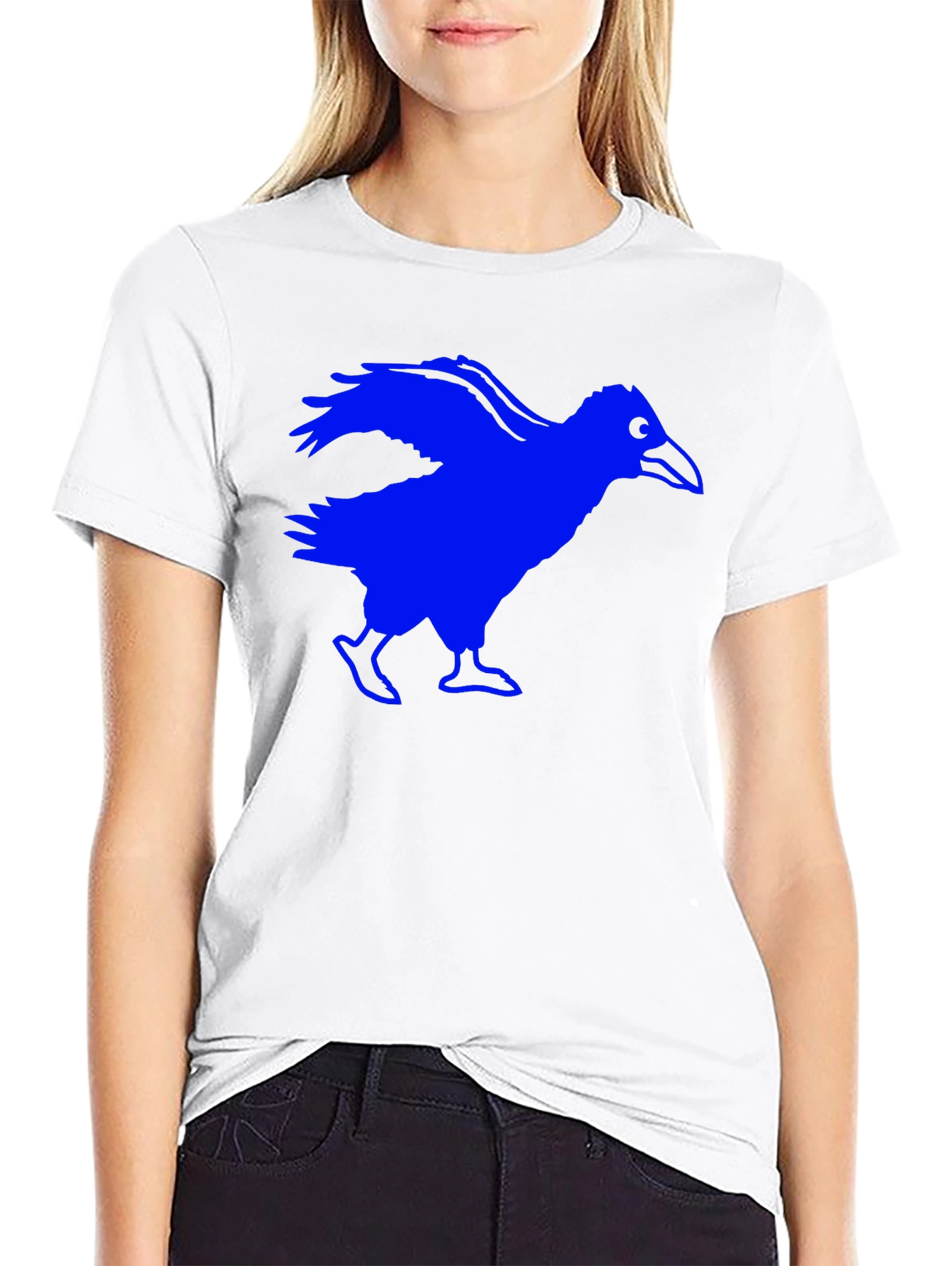 Black Raven Graphic Tee - Black T-Shirt view 9