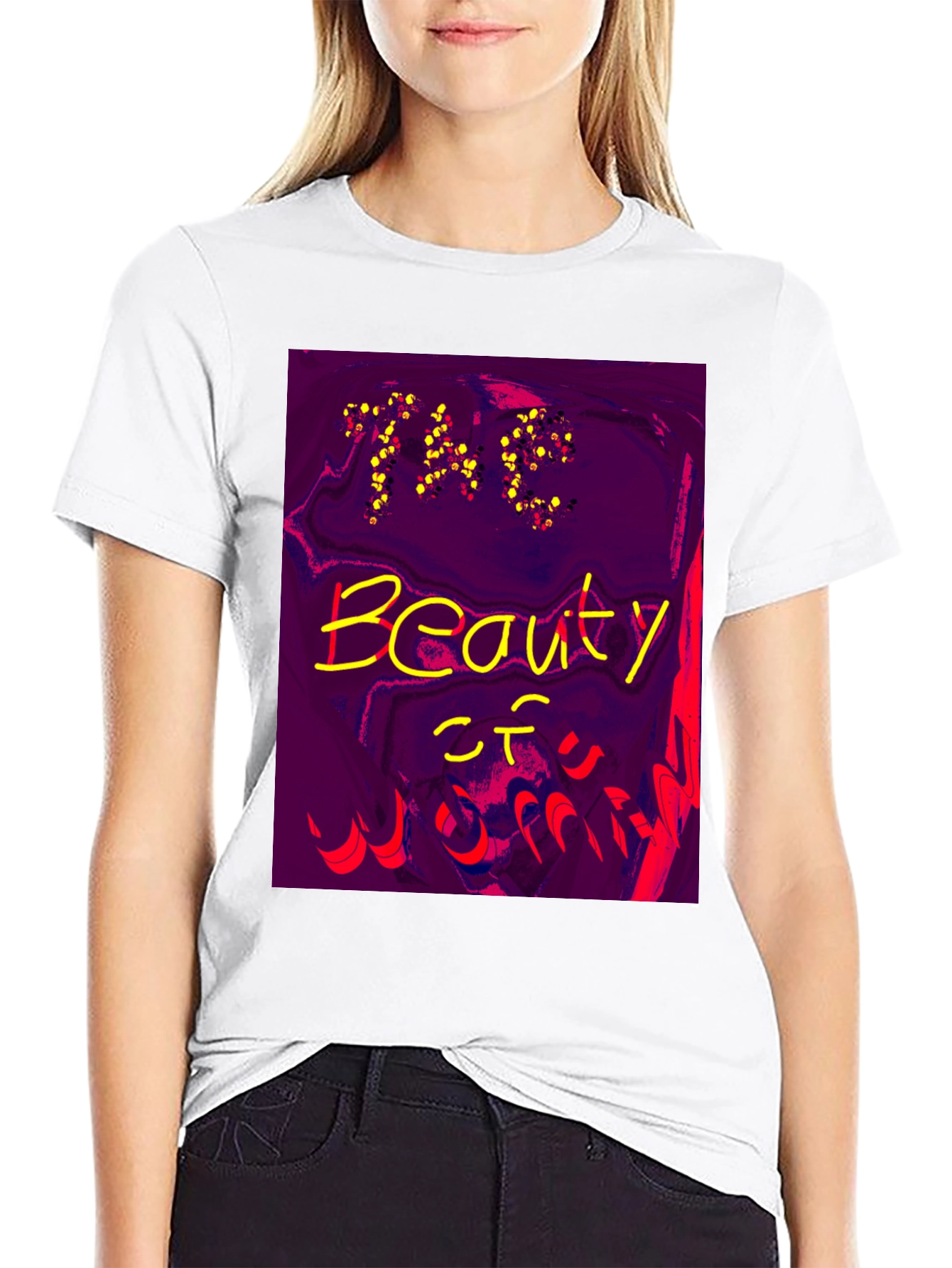 Black The Beauty Of… T-Shirt view 9