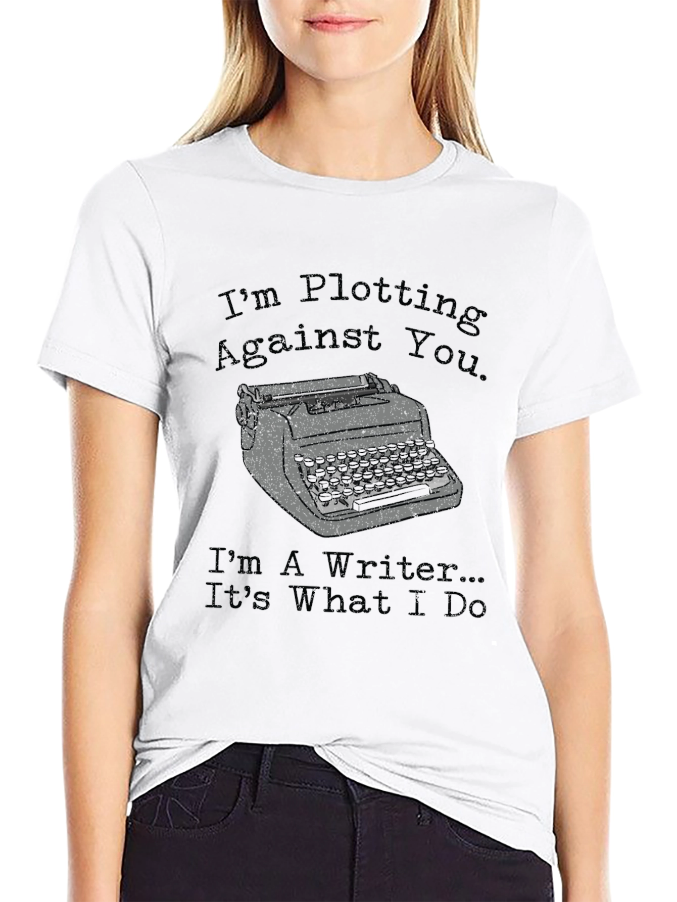 Black Writer Plotting T-Shirt view 9