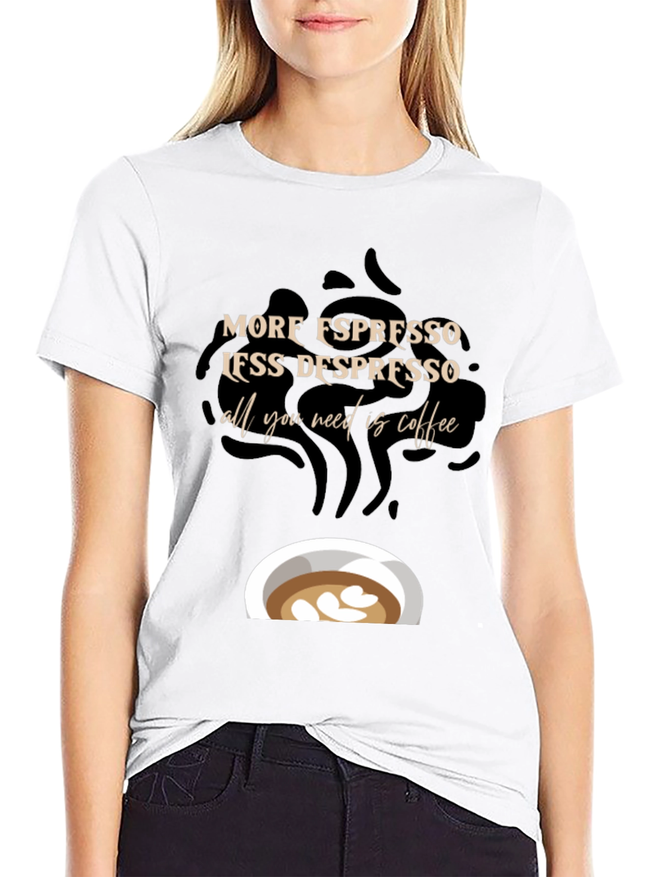 Espresso Coffee Graphic T-Shirt - 9