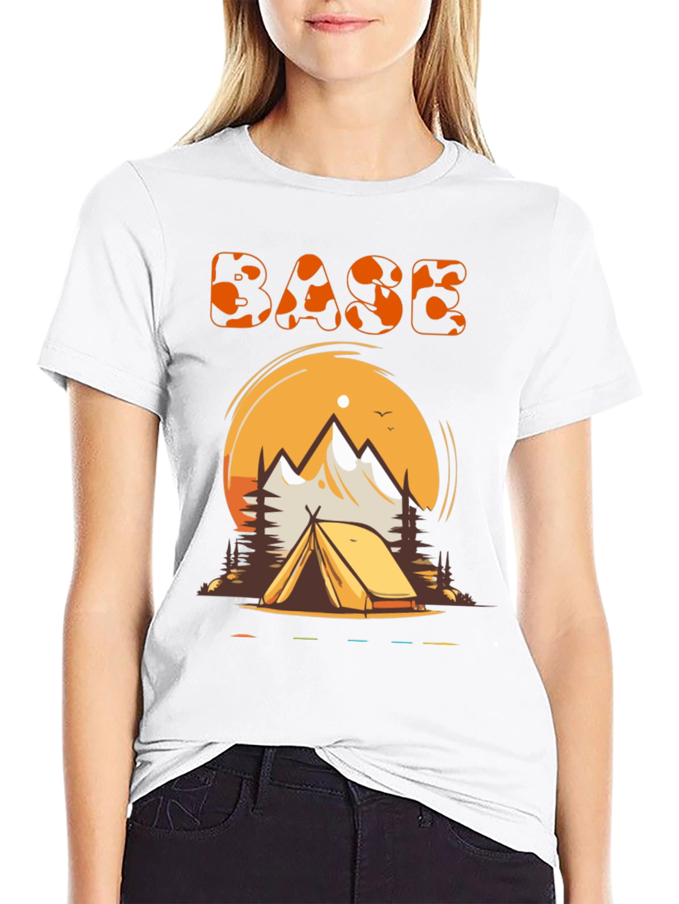 Black Base Camp Adventure T-Shirt view 9