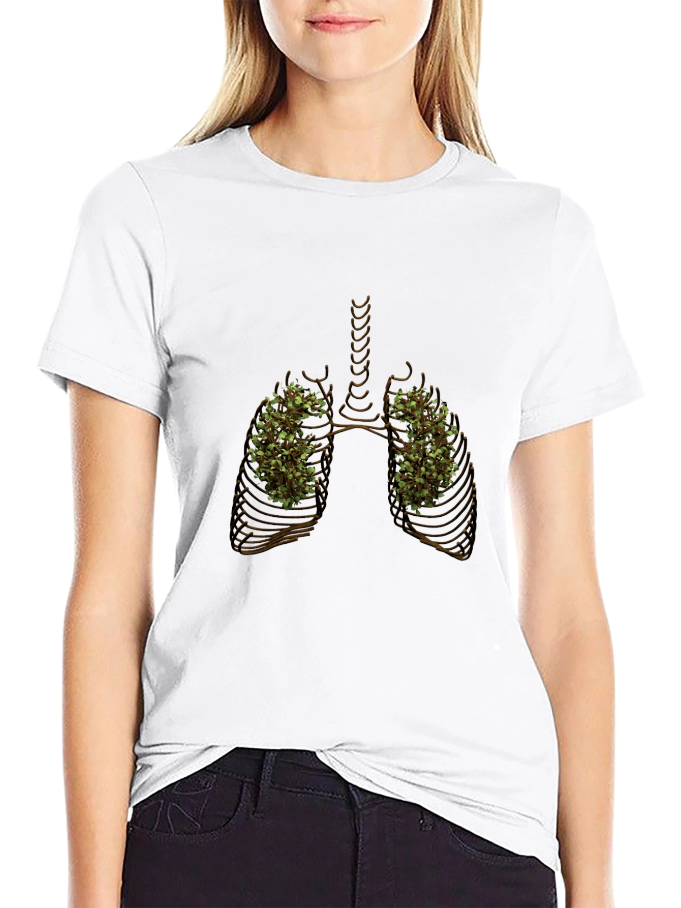 Black Lung Plant T-Shirt view 9