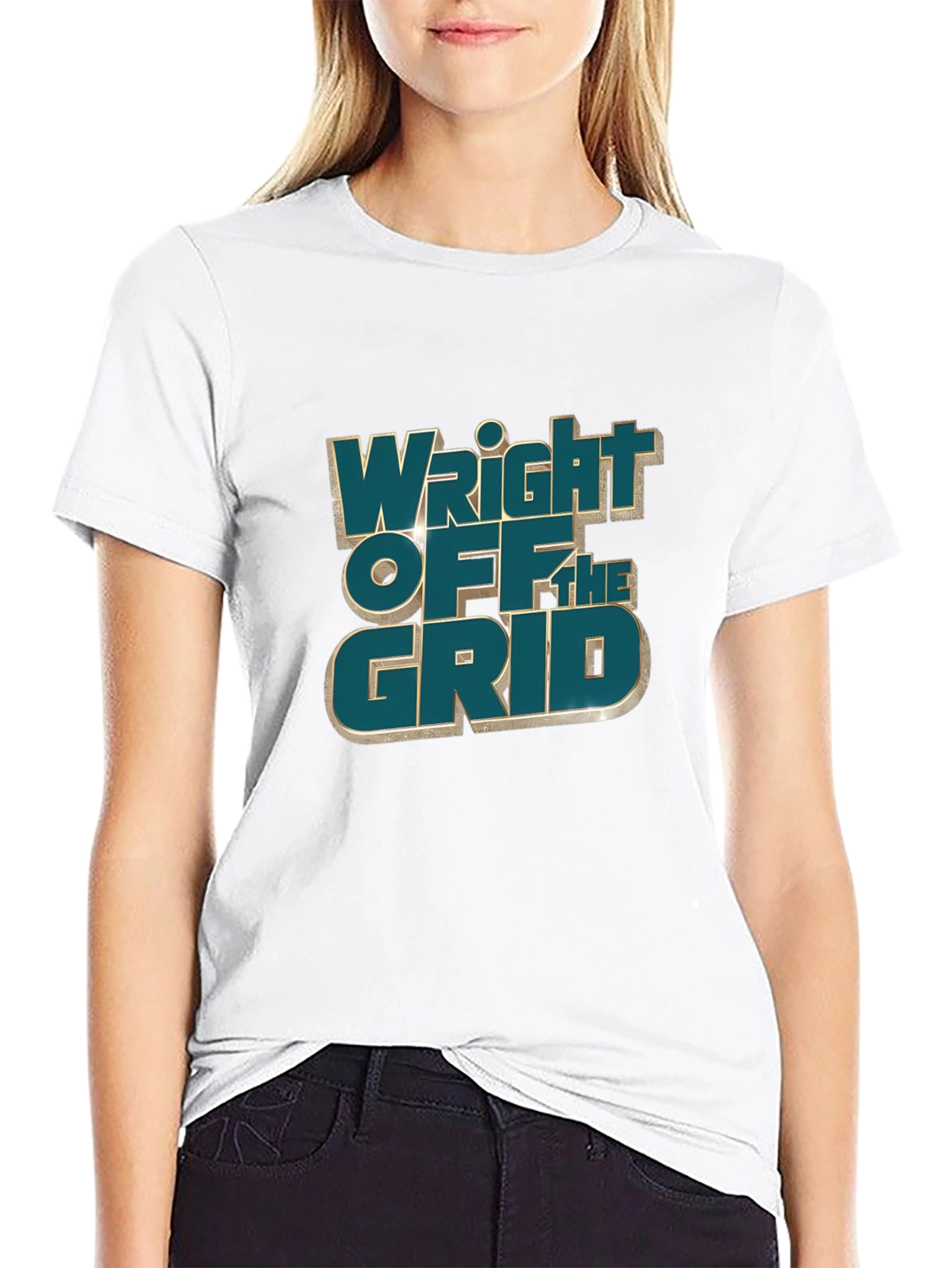 Black Wright Off The Grid Graphic Tee view 9