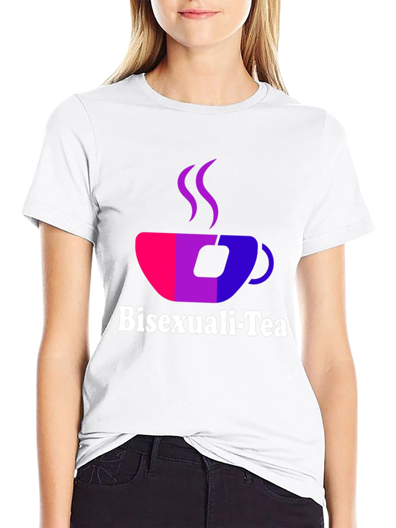 Black Bisexuali-Tea Graphic T-Shirt view 9