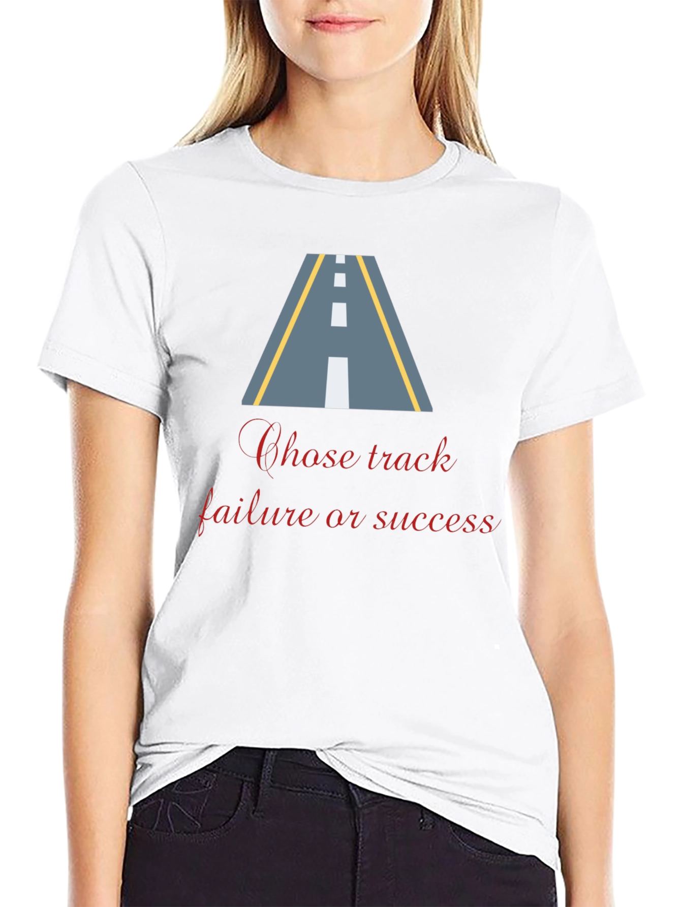 Black Success Road T-Shirt view 9