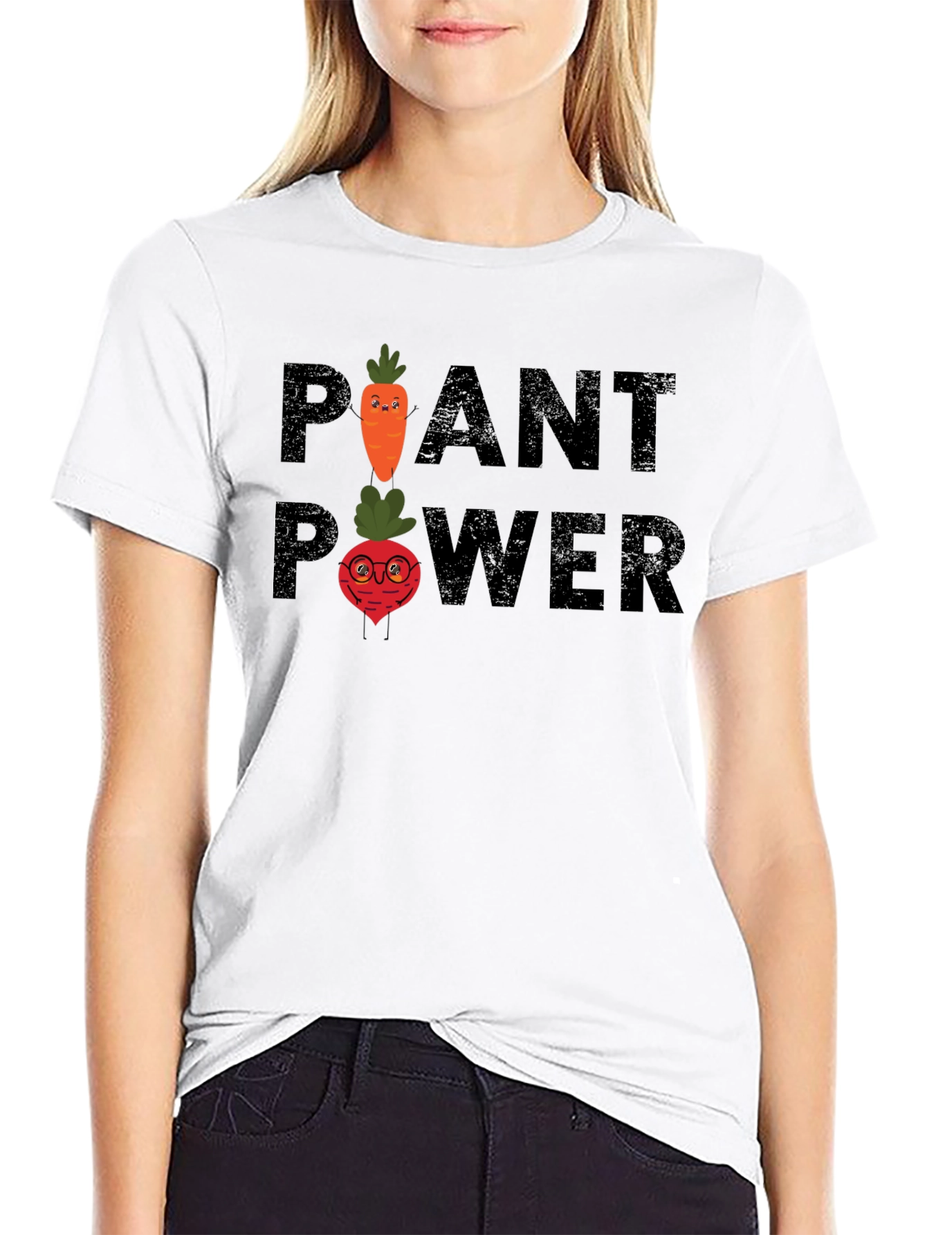 Plant Power T-Shirt - Vegan Graphic Tee - 9