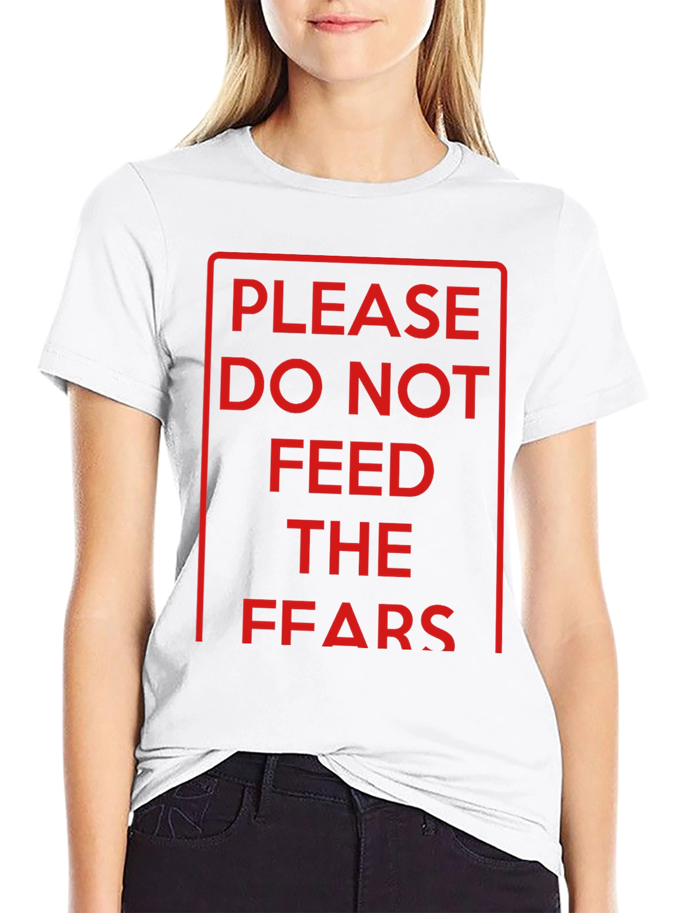 Black Do Not Feed the FFARS T-Shirt - Black Graphic Tee view 9