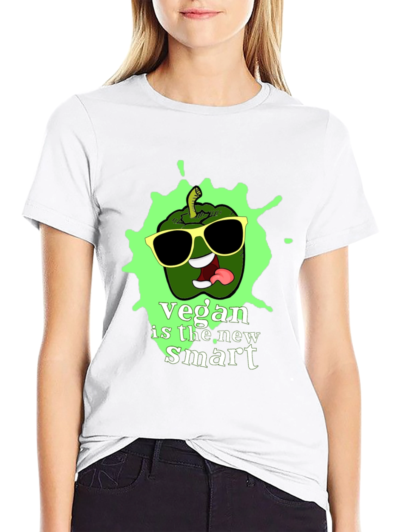 Black Vegan Is the New Smart T-Shirt view 9