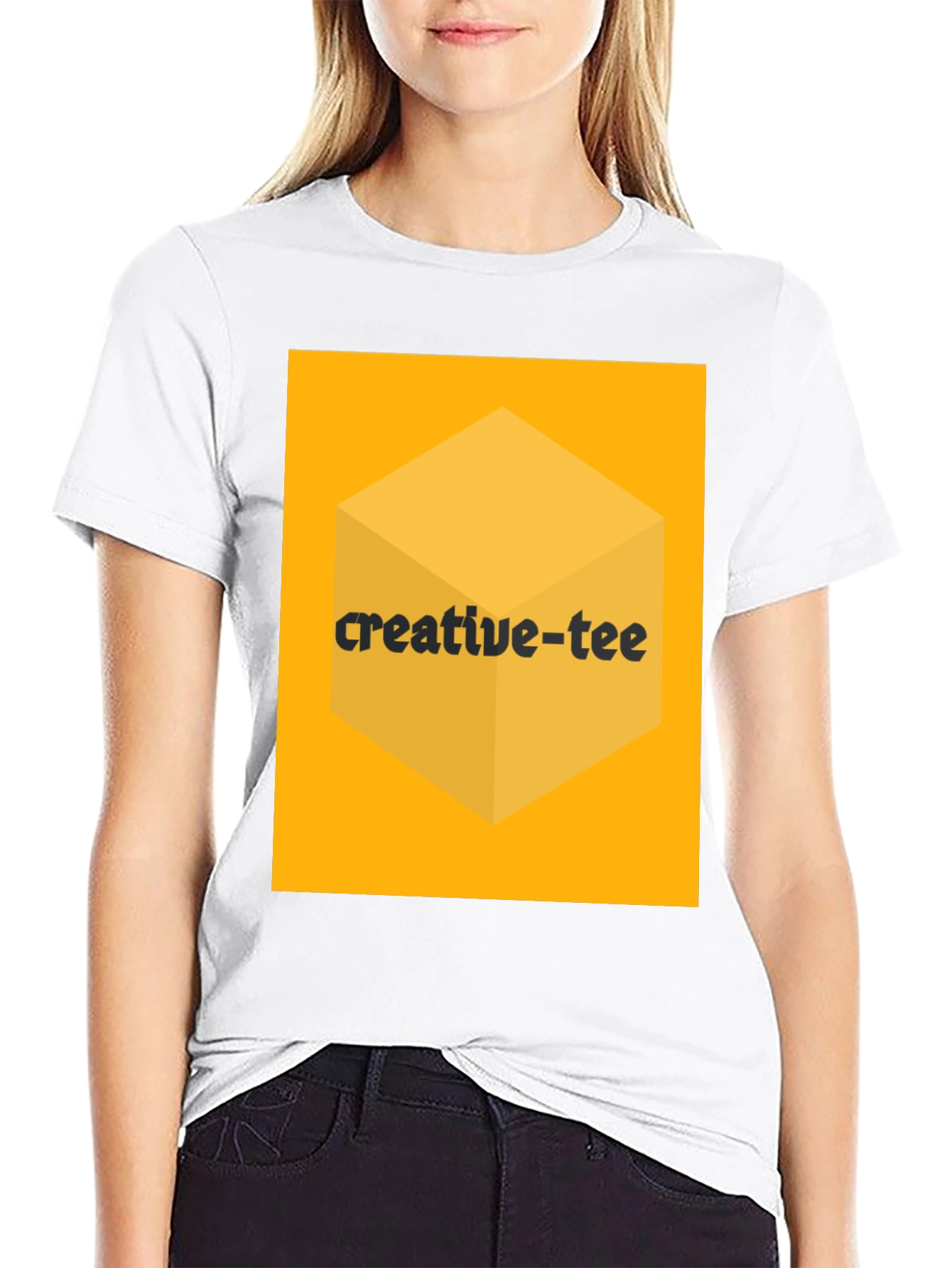 Black Creative-Tee Black Graphic T-Shirt view 9