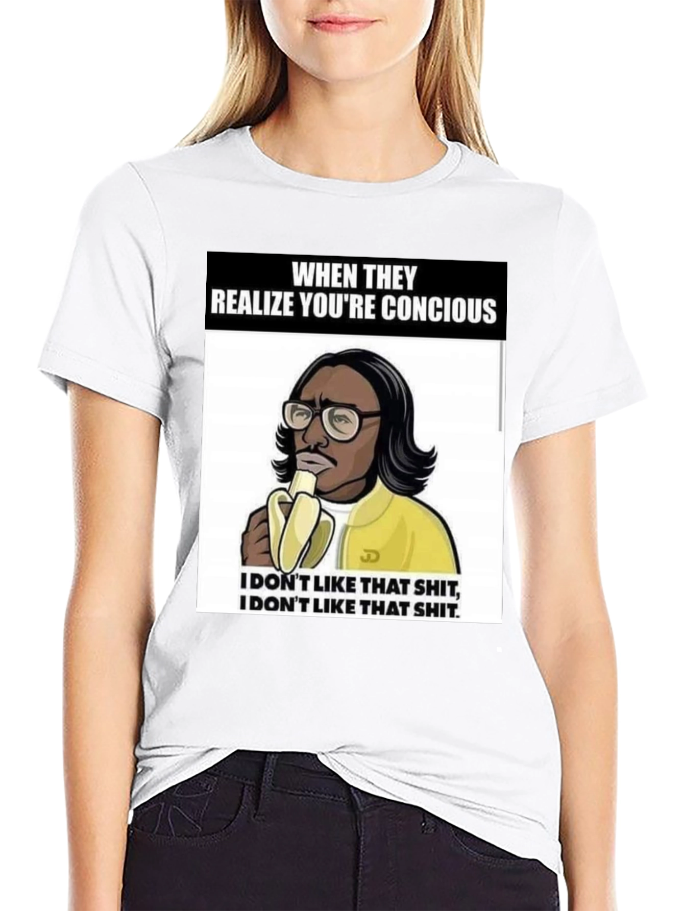 Black Conscious Banana T-Shirt view 9