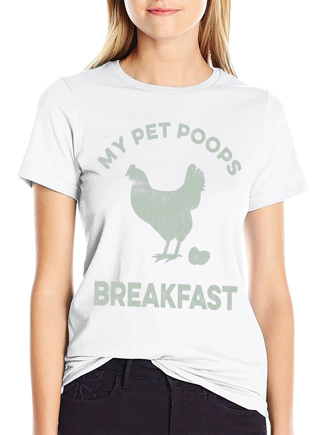 Funny Chicken Breakfast T-Shirt - 9