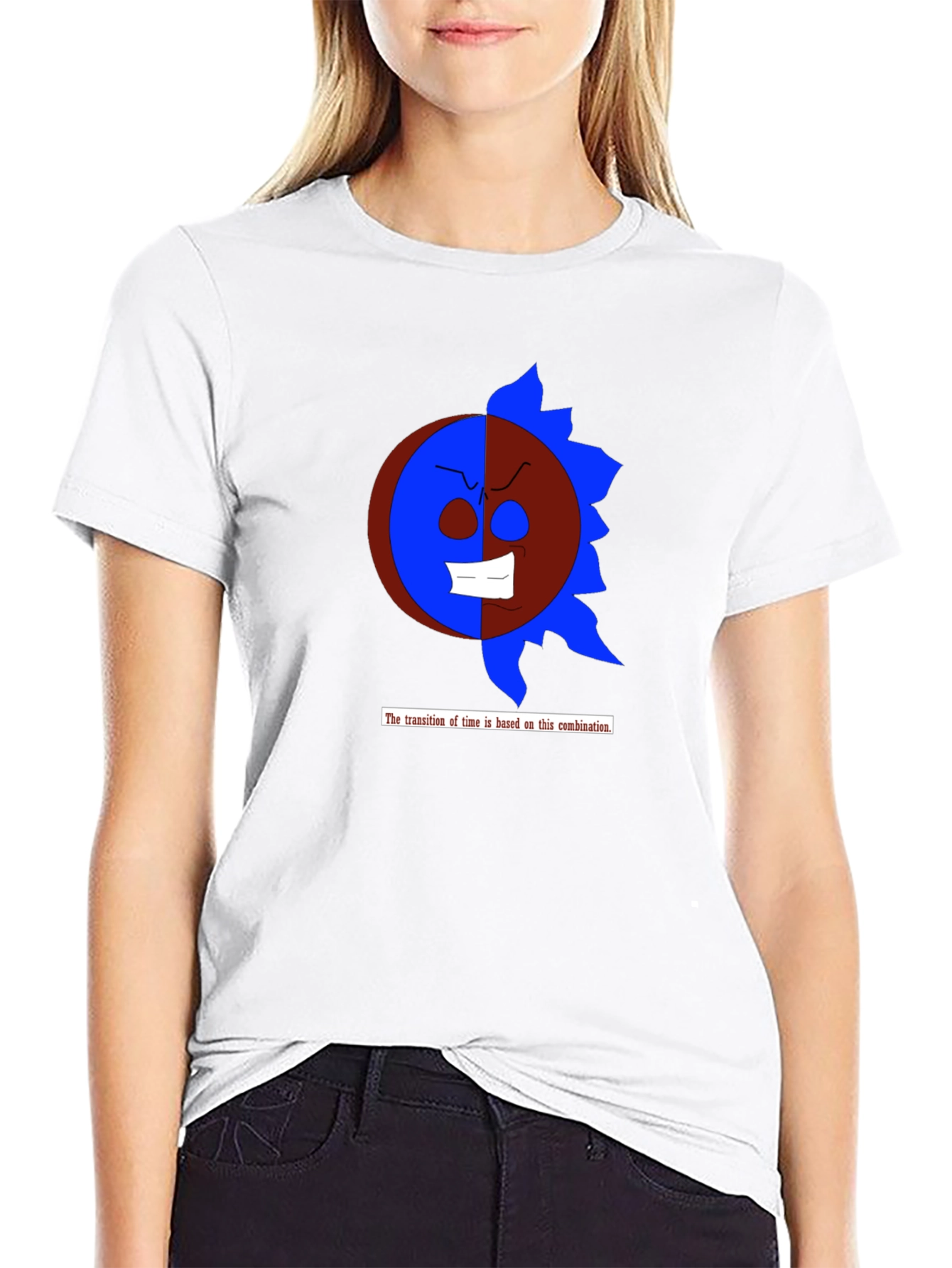 Black Unique Graphic Print T-Shirt view 9