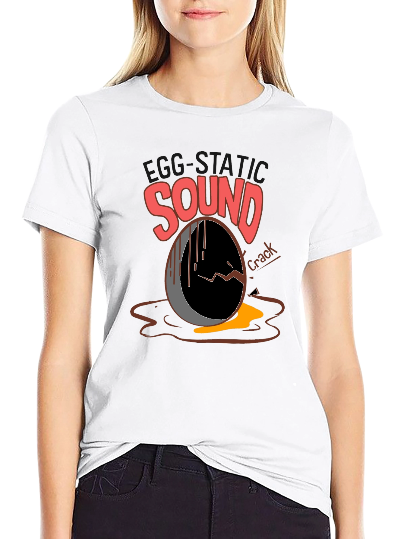 Black Egg-Static Sound T-Shirt view 9