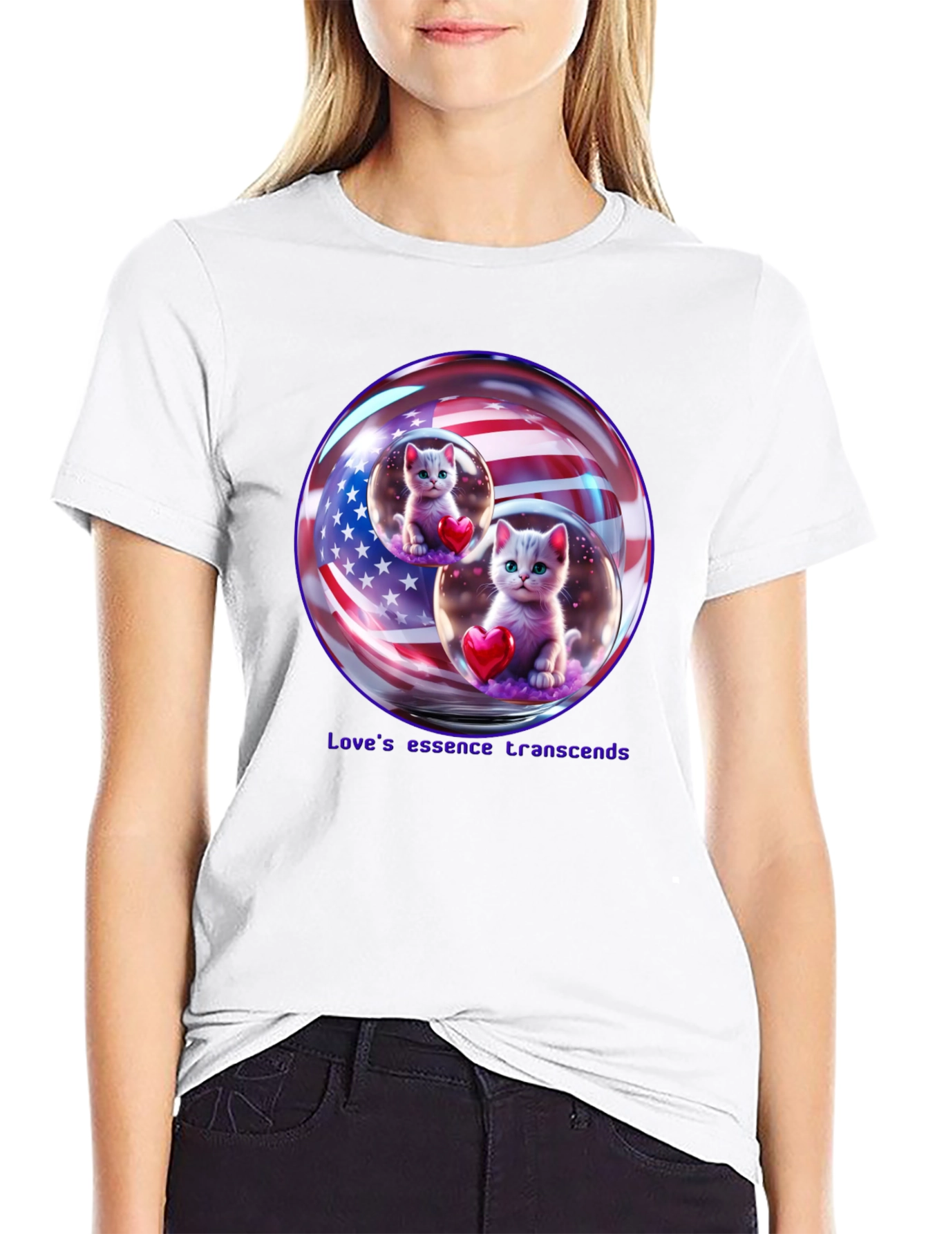 Black Love's Essence Transcends T-Shirt view 9
