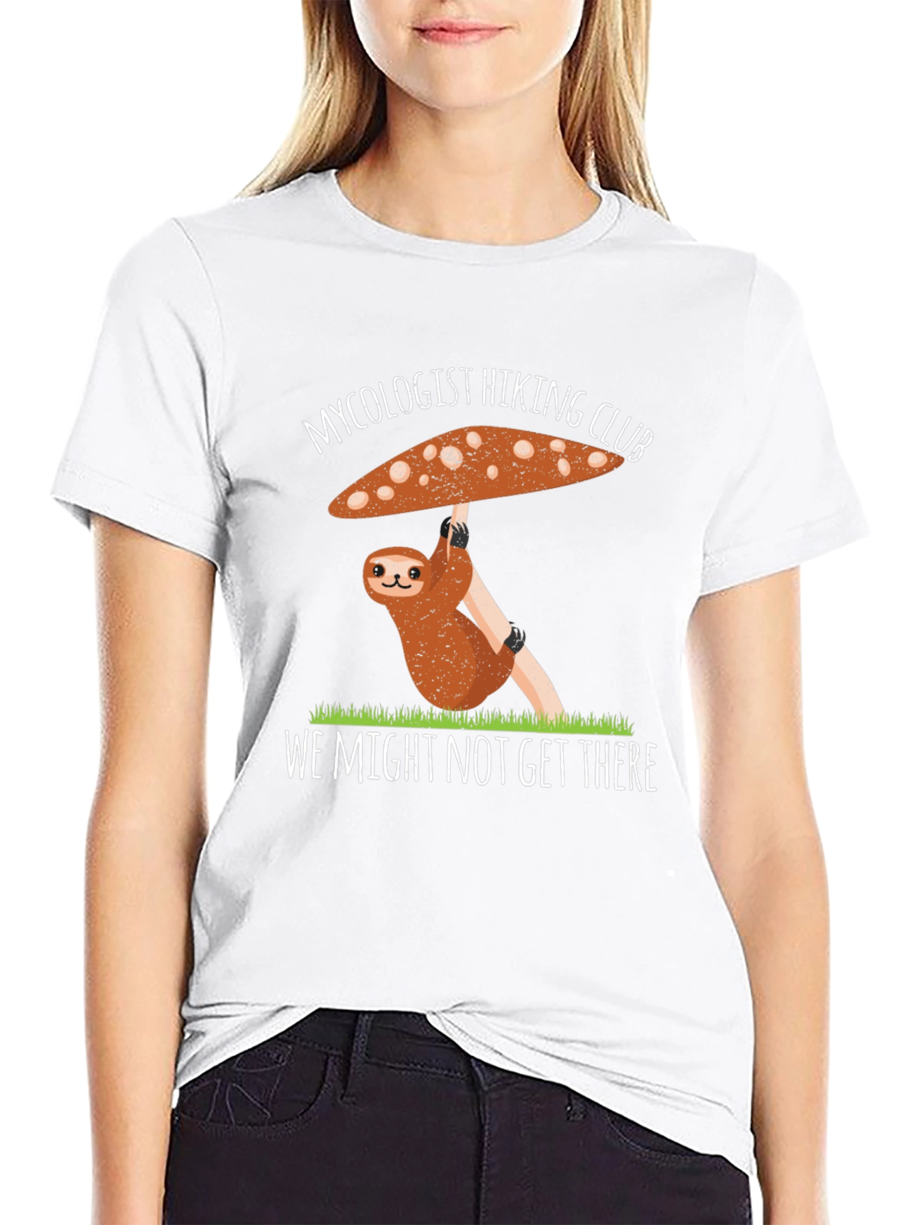Black Mycology Sloth Graphic Tee view 9